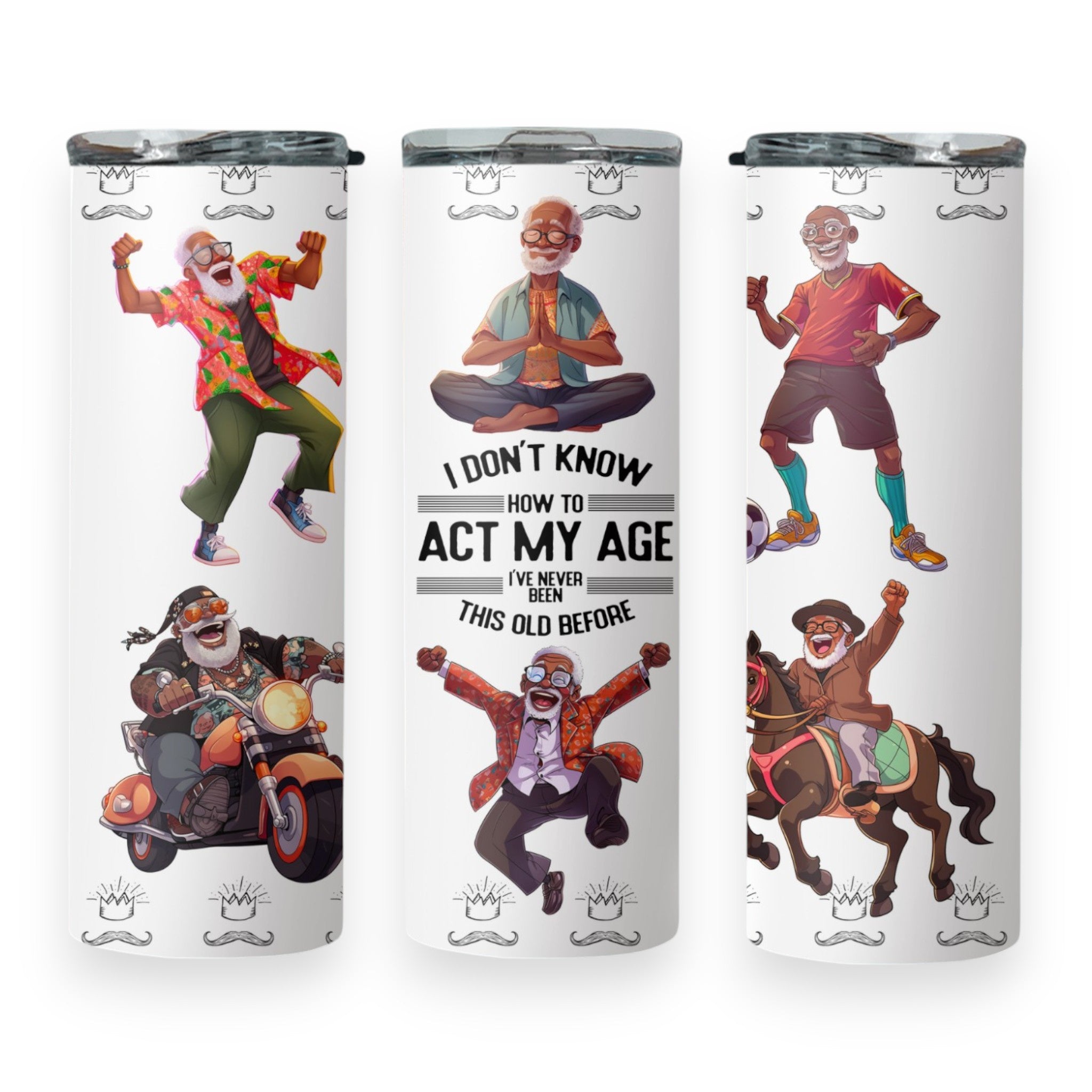 Grandpa Act Your Age Tumbler