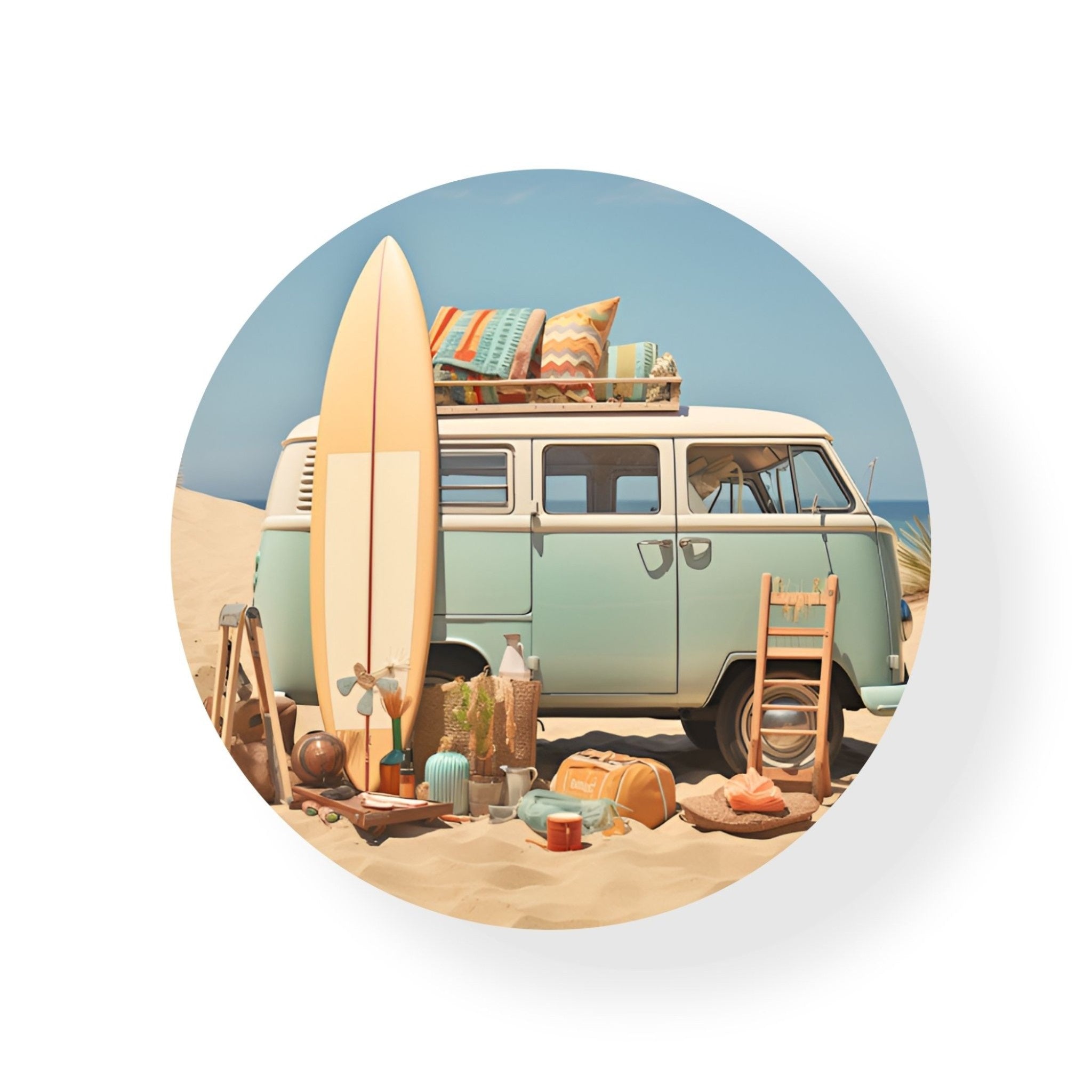 Beach Vibes Coaster