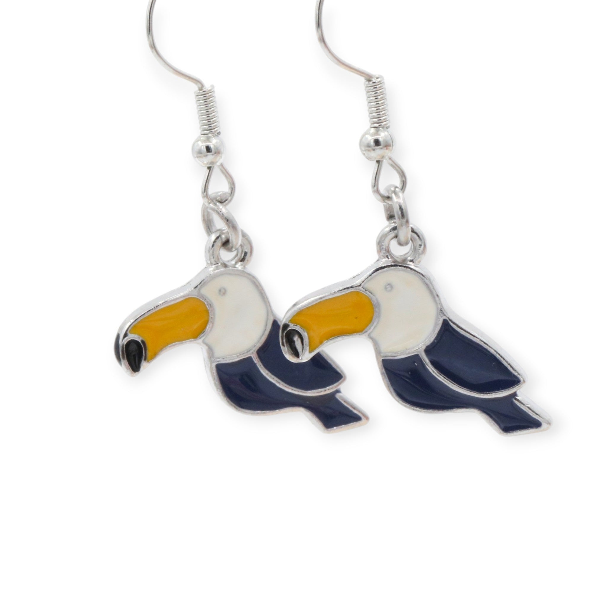 Blue Bird Earrings