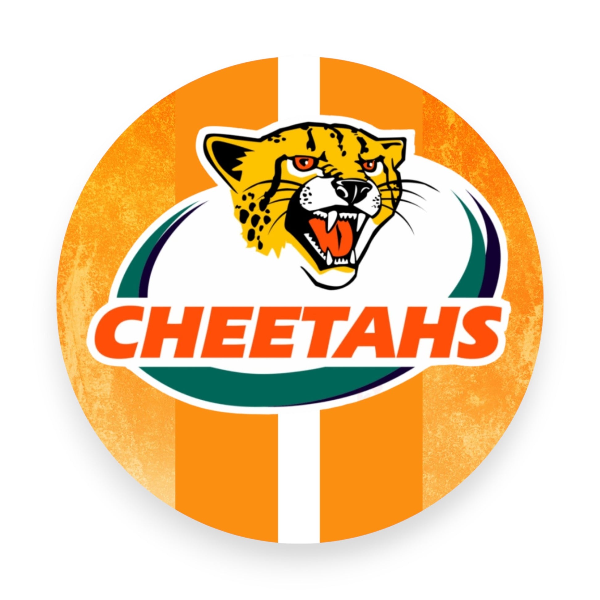 Cheetahs Rugby Coaster