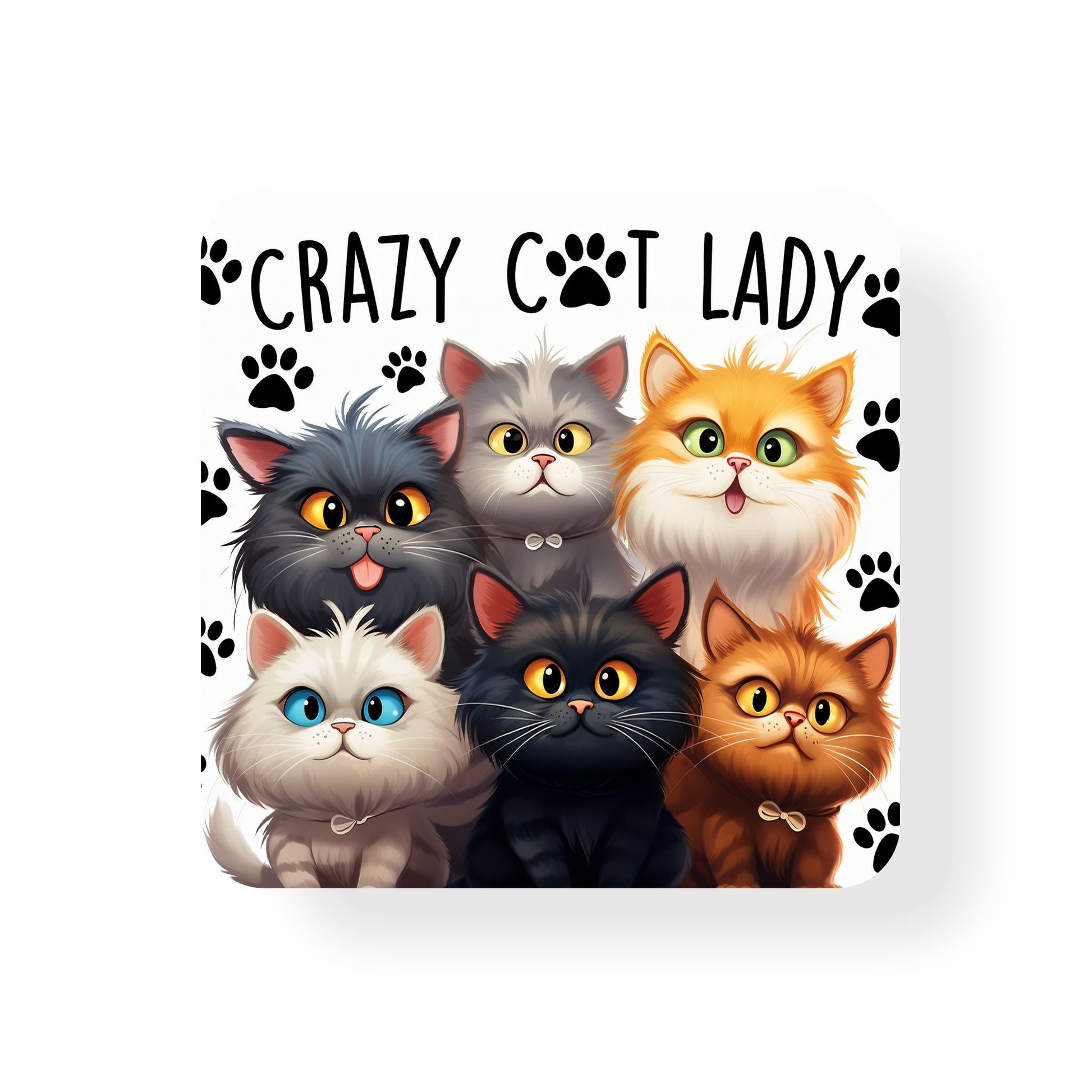 Crazy Cat Lady Coaster
