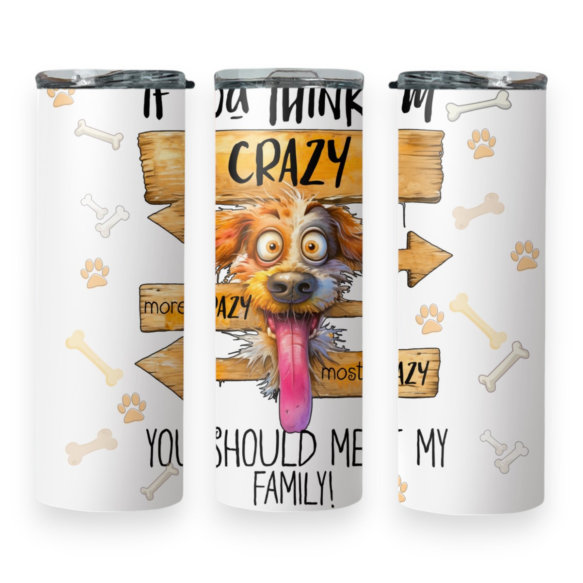 Crazy Family Tumbler