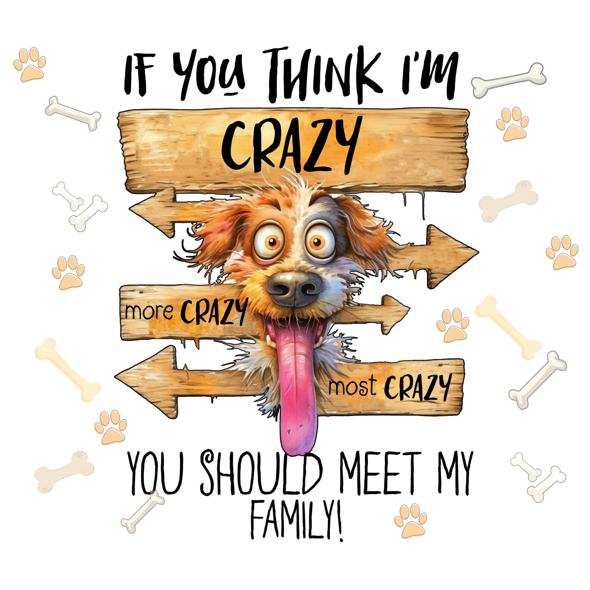 Crazy Family Tumbler