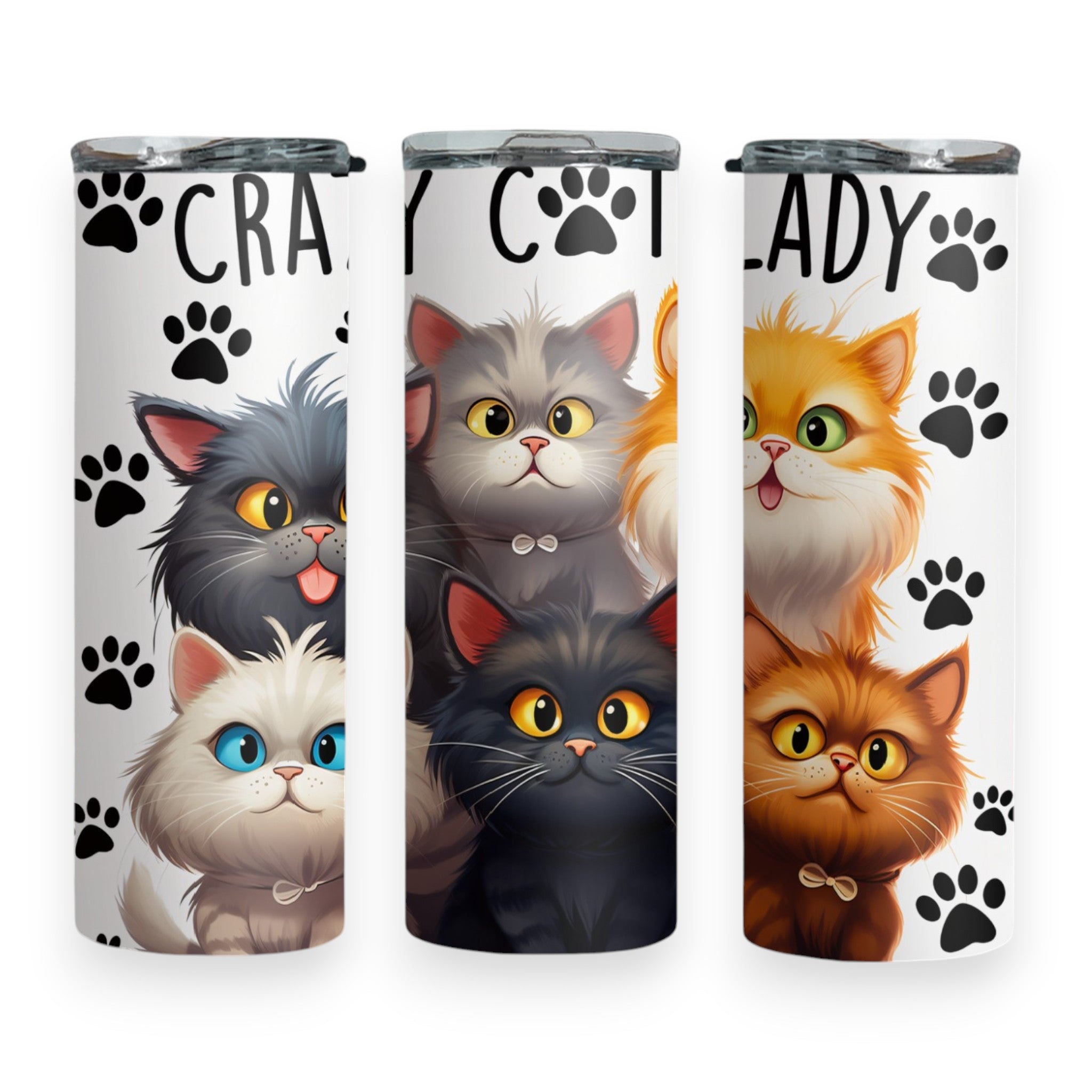 Crazy Cat Lady Tumbler