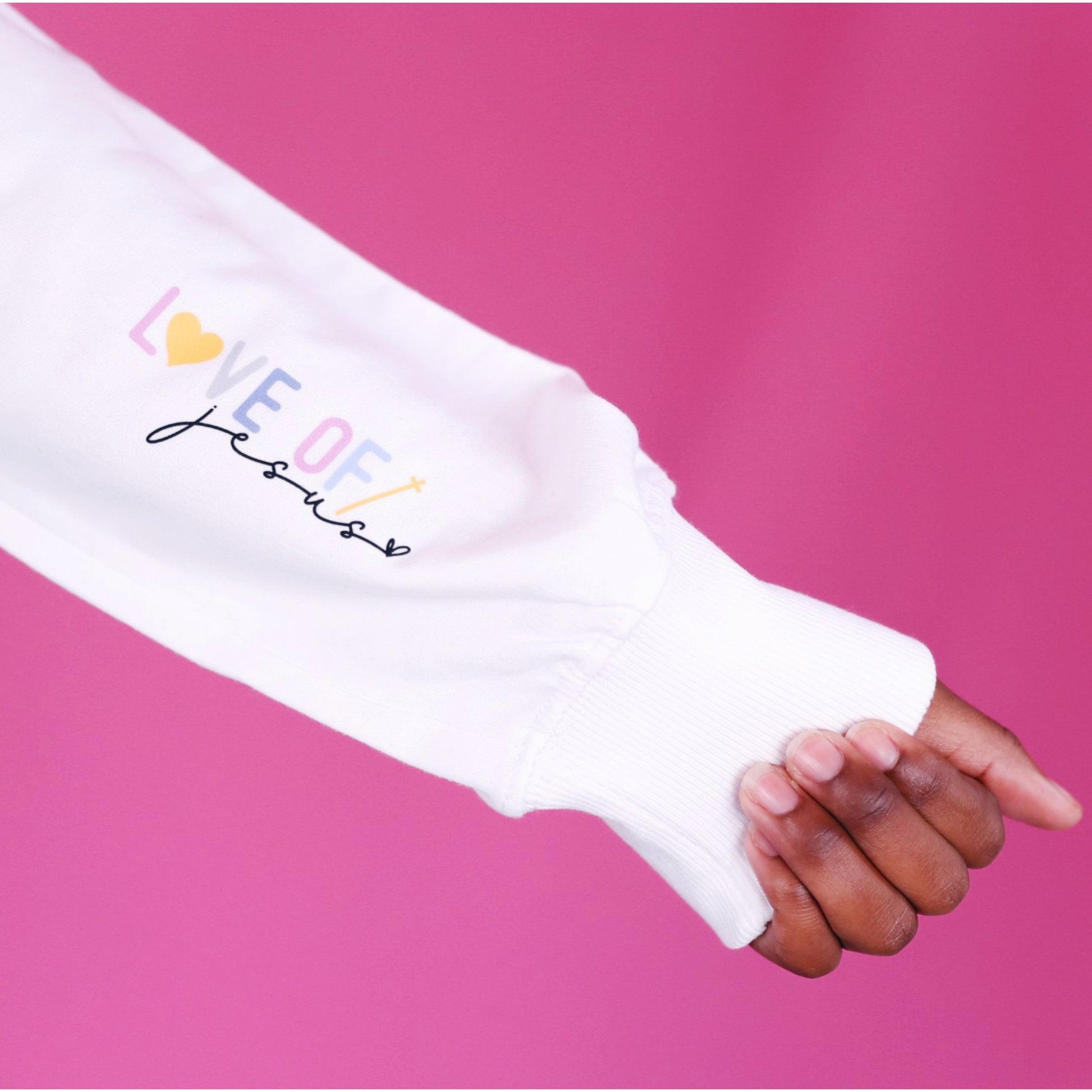 Geskep met 'n Purpose Sweatshirt