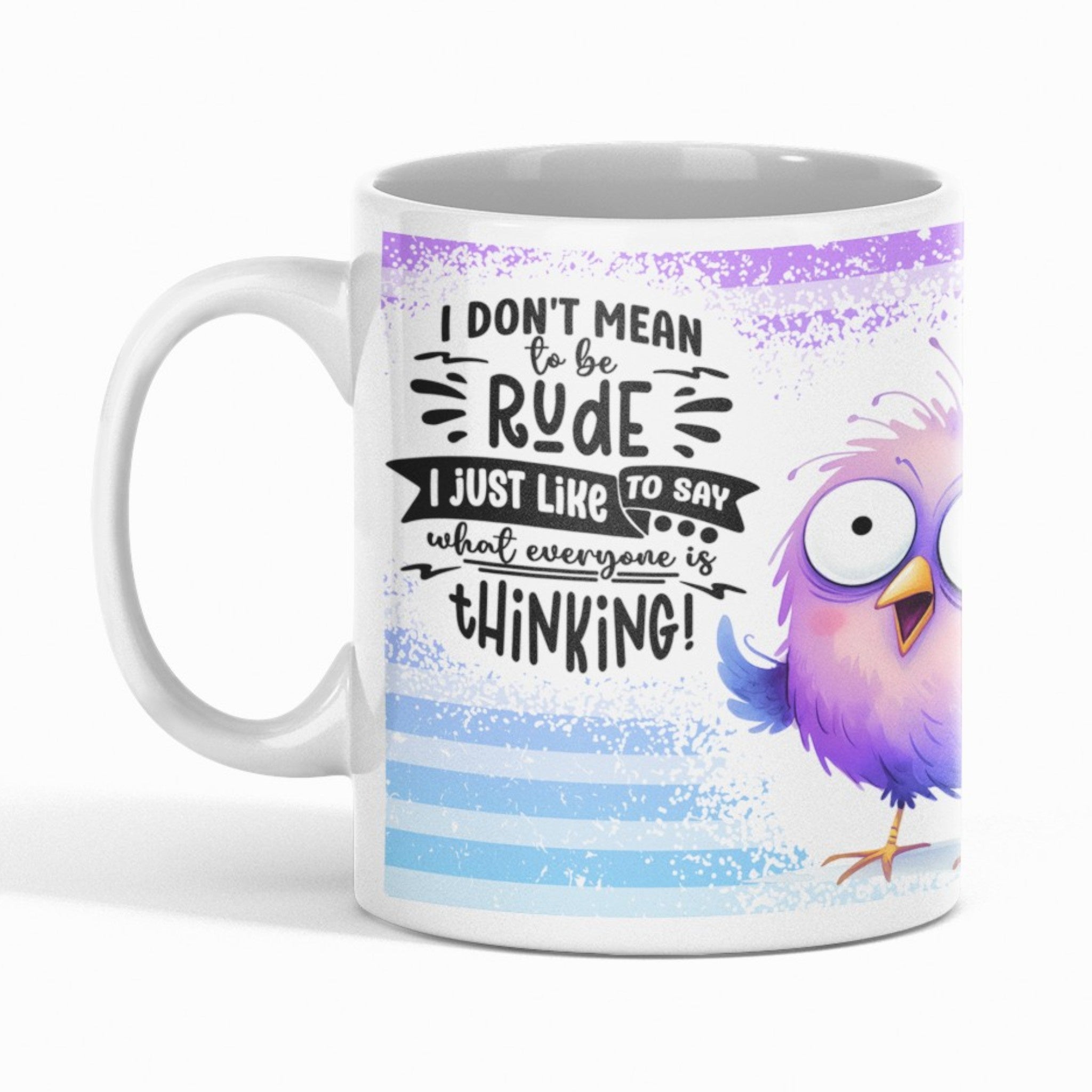 Don't Mean to be Rude Mug