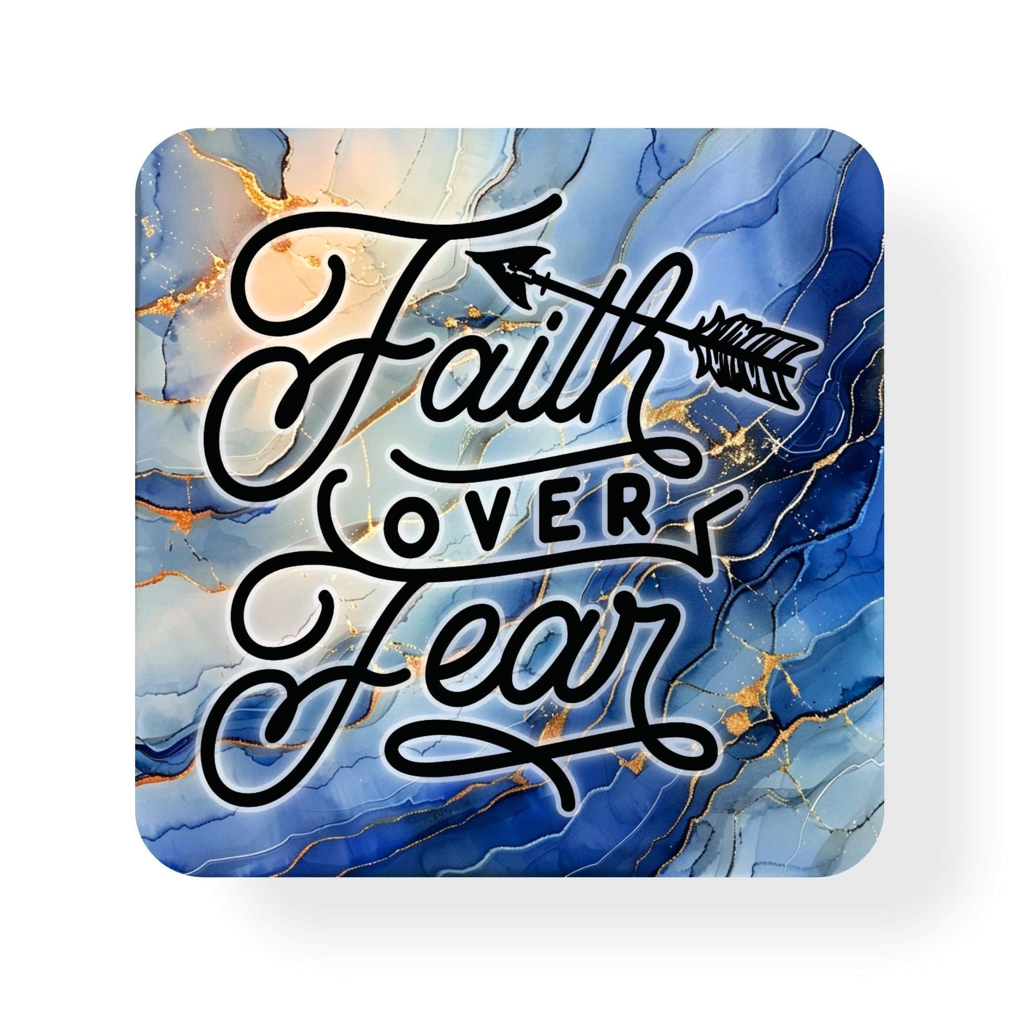Faith Over Fear Coaster