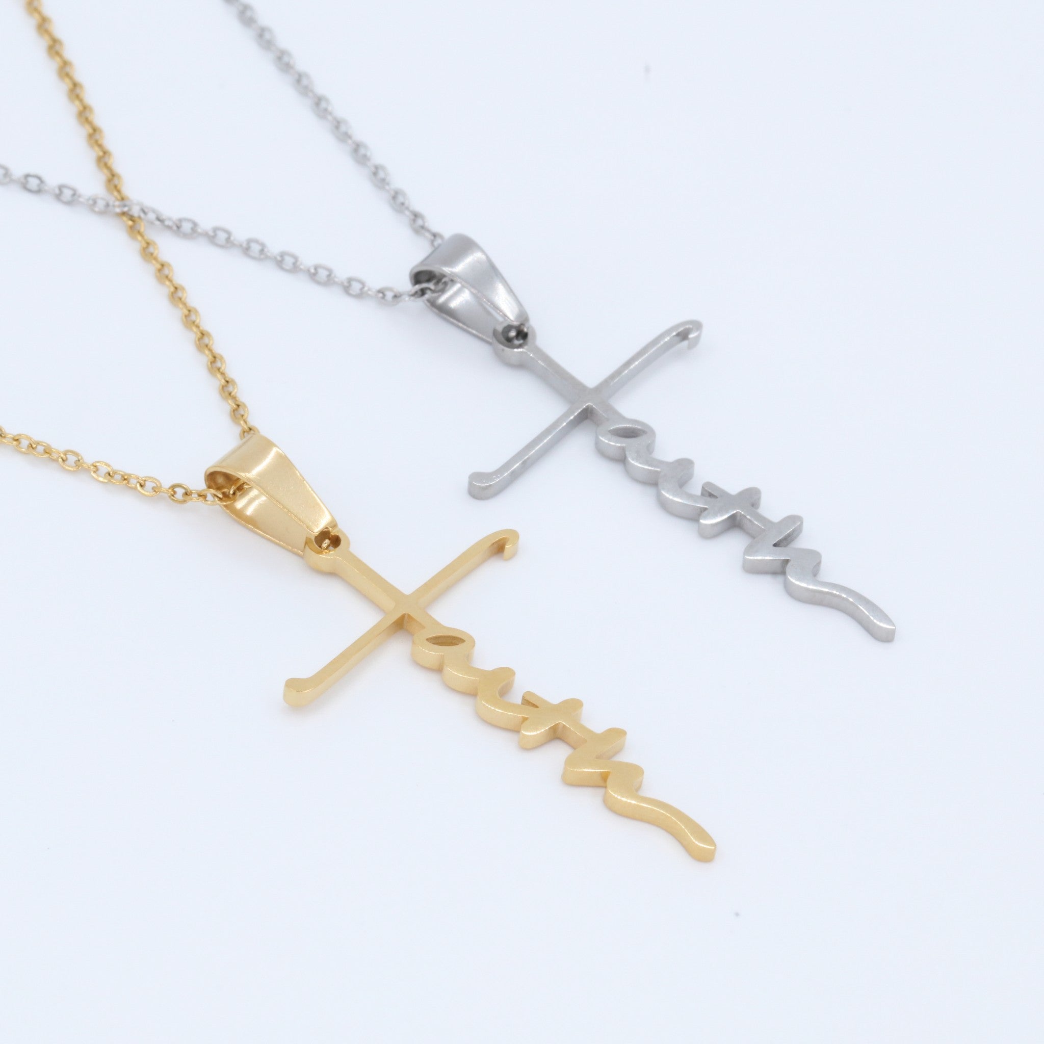 Faith Cross Necklace
