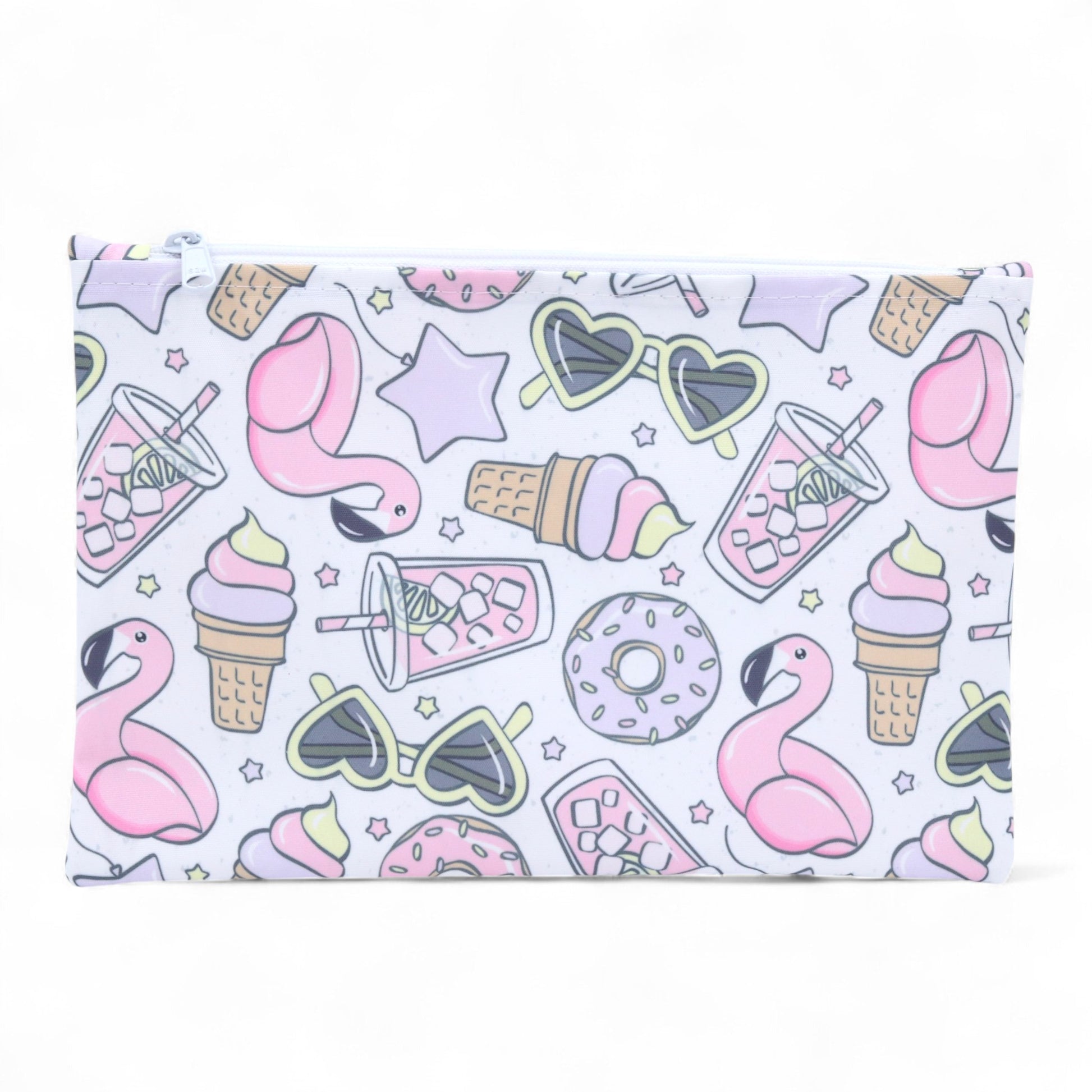 Flamingo Fiesta Makeup Bag