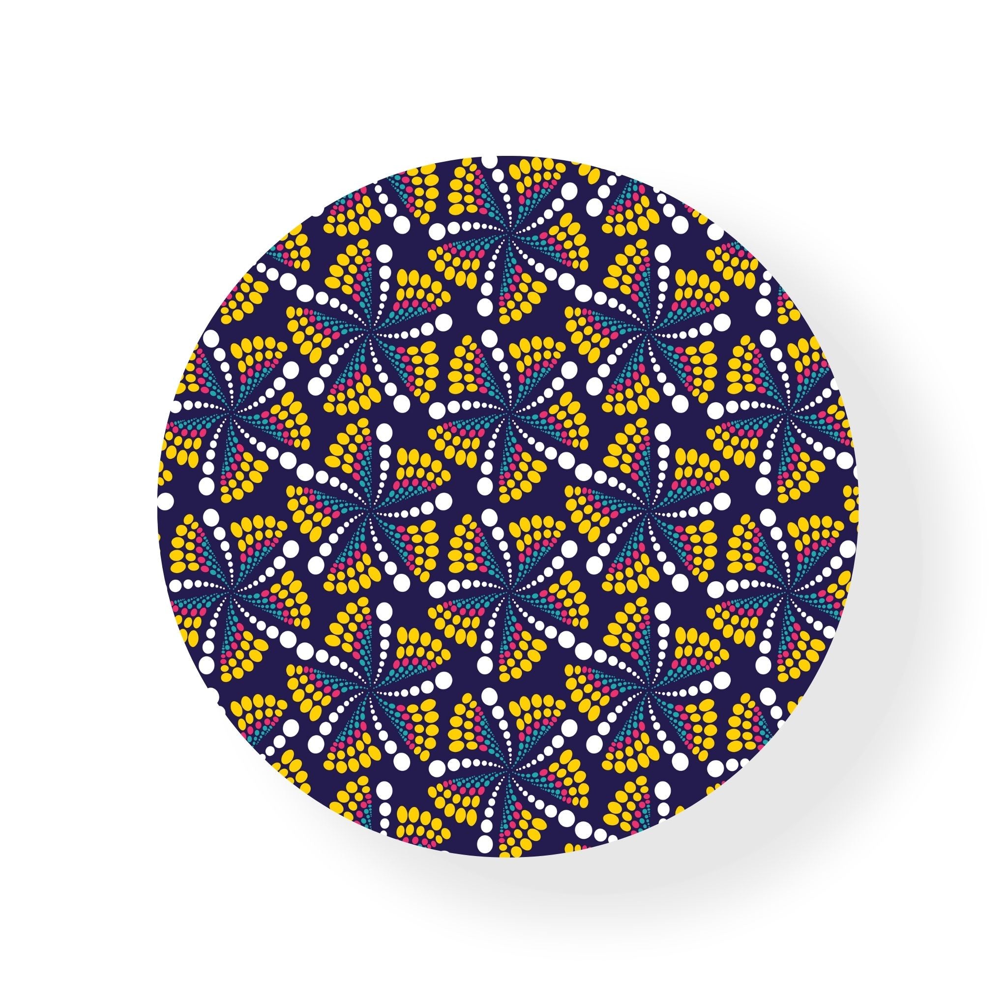 Flower African Coaster