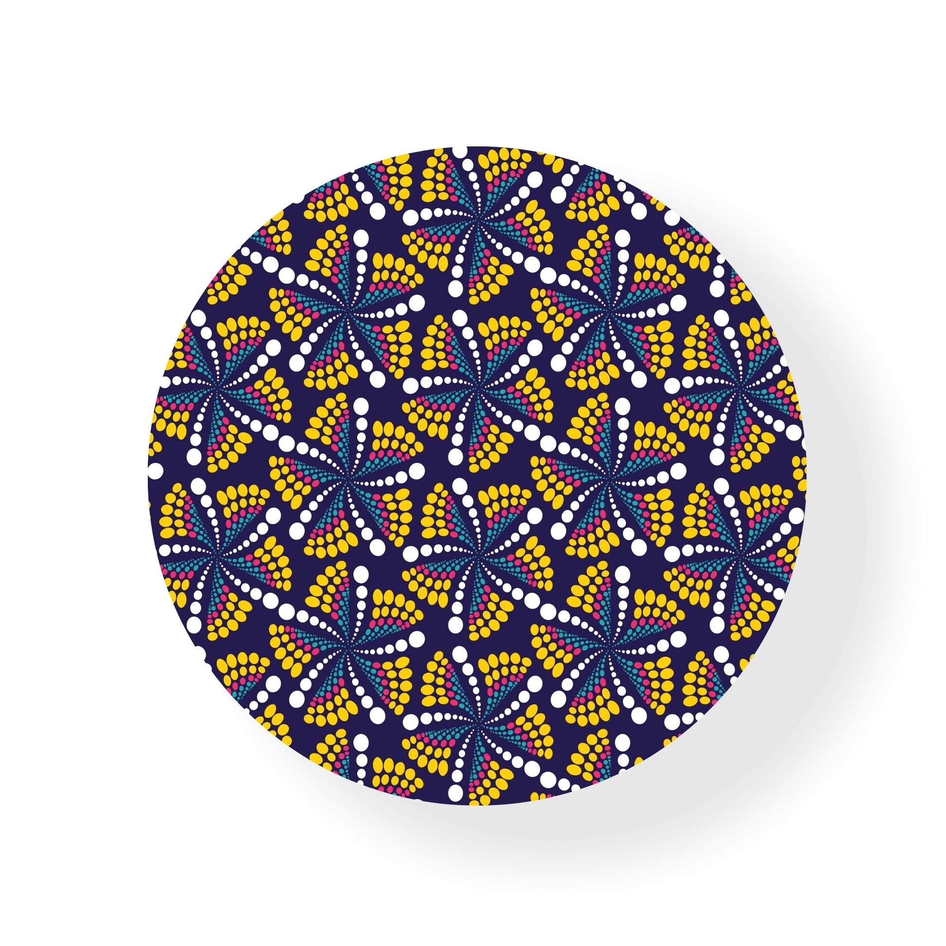 Flower African Coaster