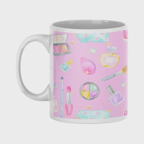 Lipstick and Lashes Coffee Mug
