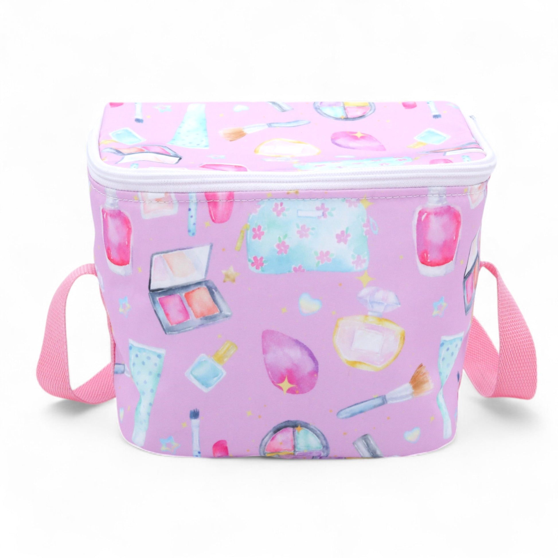 I-Lipstick kunye ne-Lashes Lunch Bag