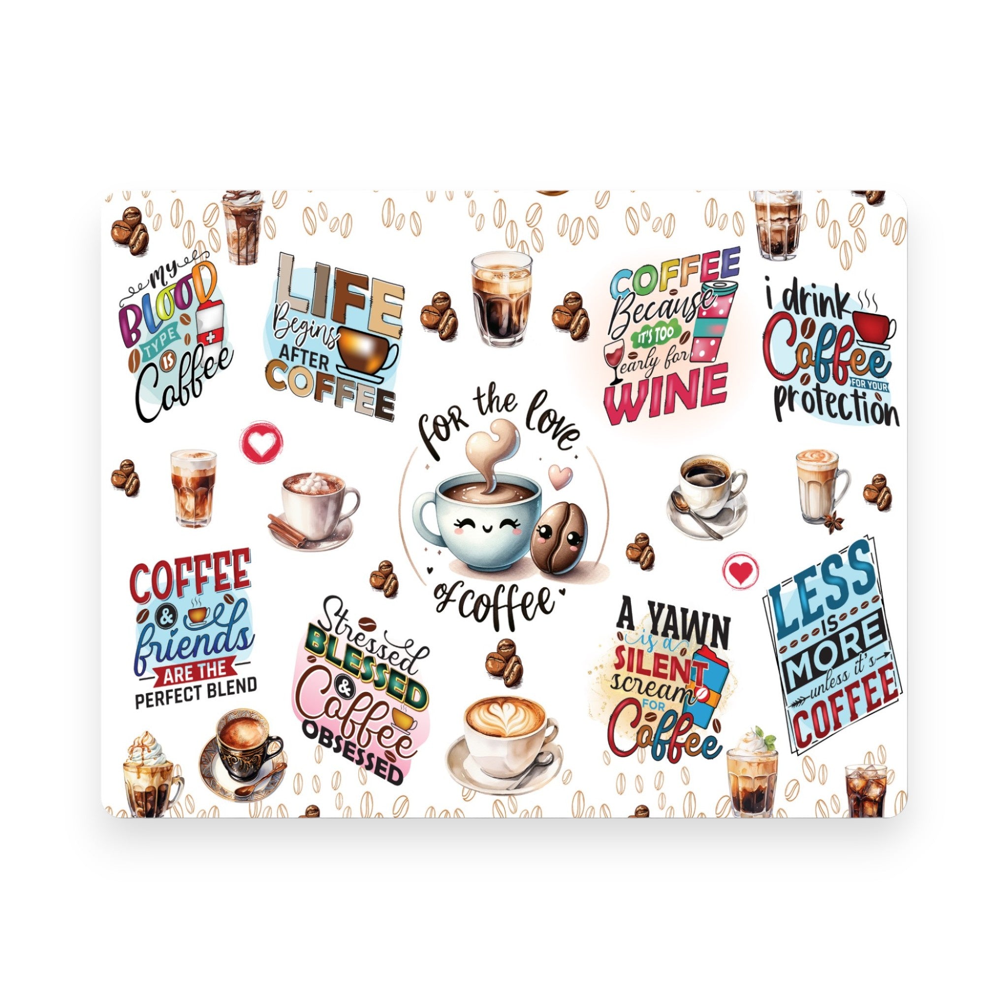 Love of Coffee Mousepad