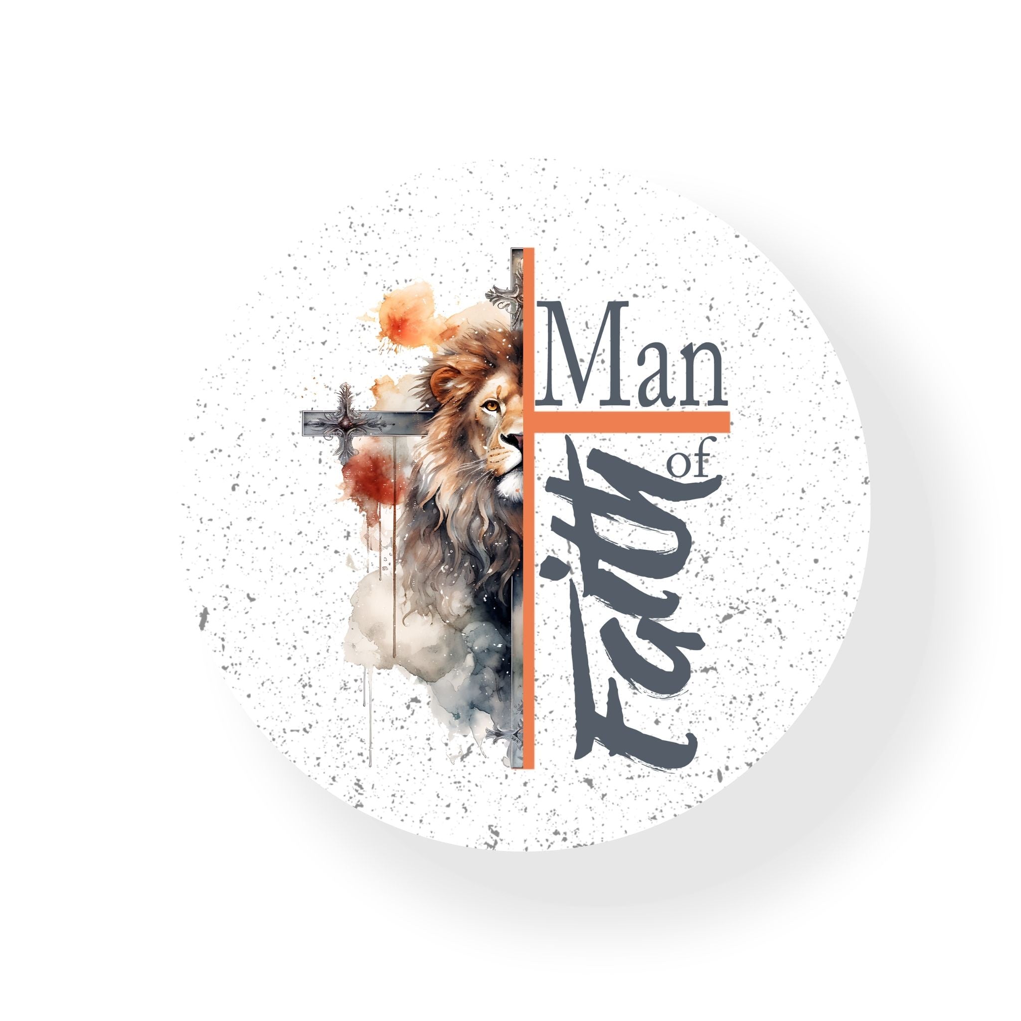 Man of Faith Coaster