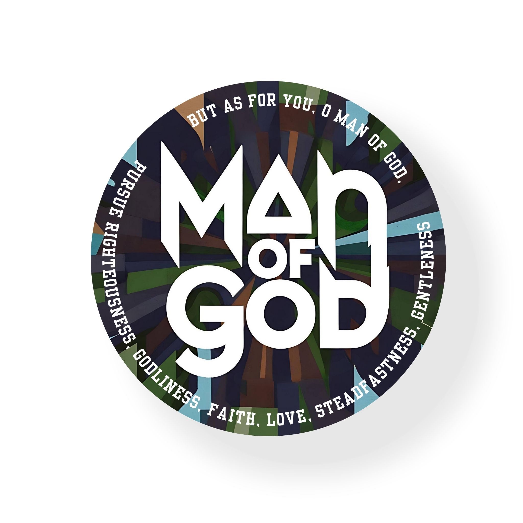 Man of God Coaster