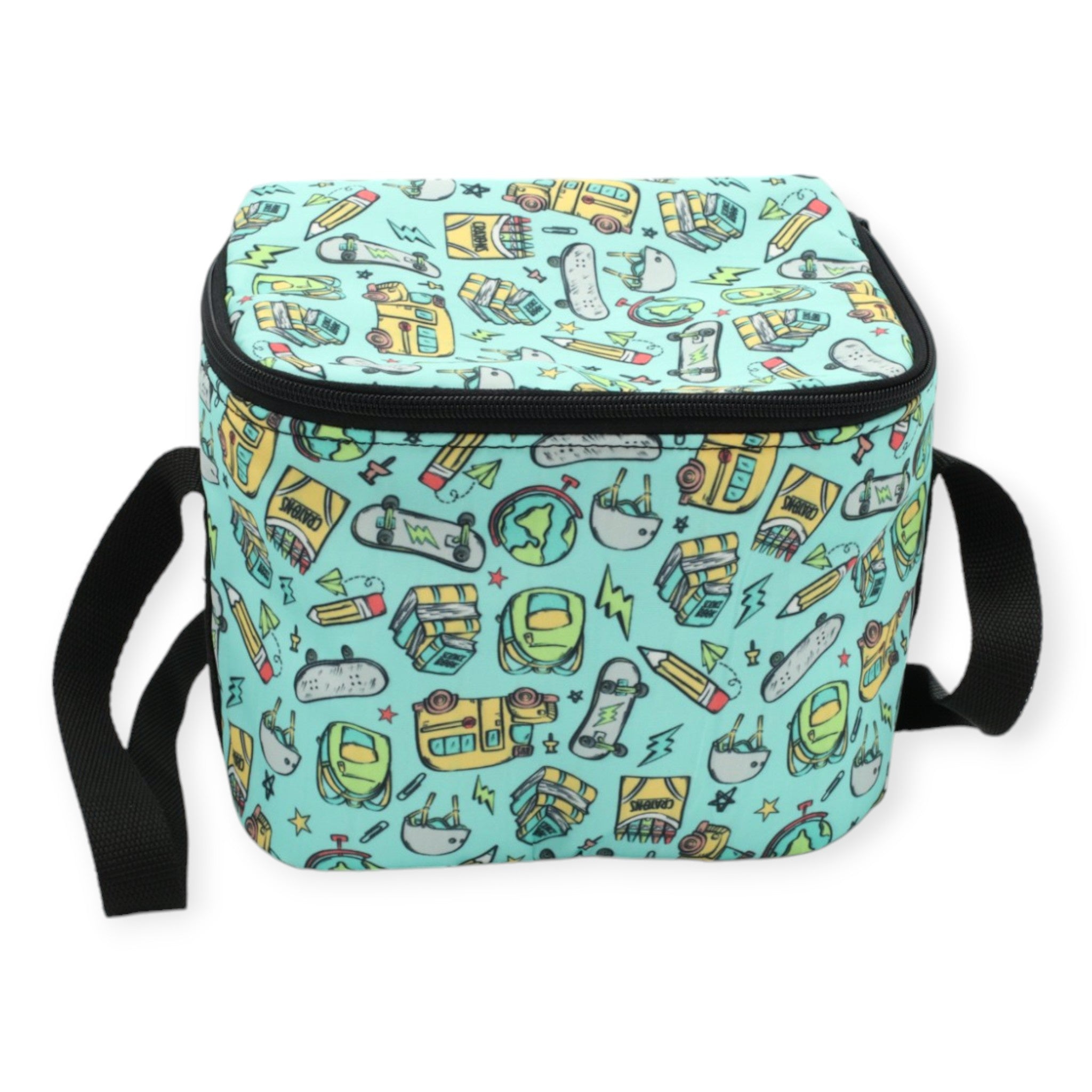 Scribbles and Skate Lunch Bag