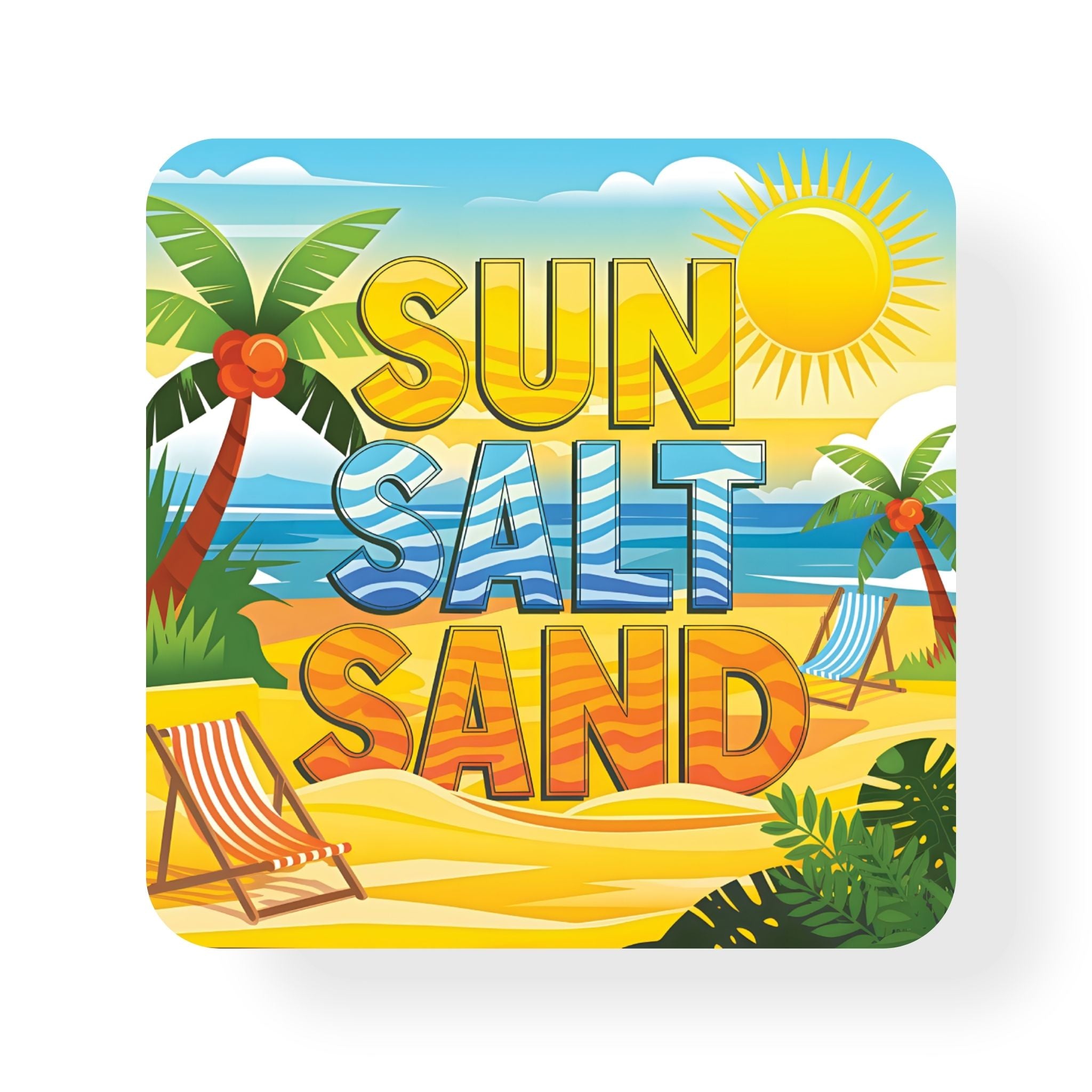Sun Salt Sand Coaster
