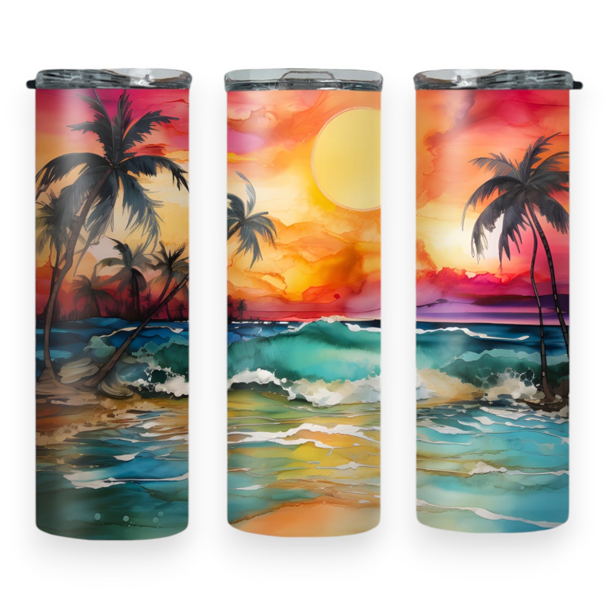 Beach Sunset Tumbler
