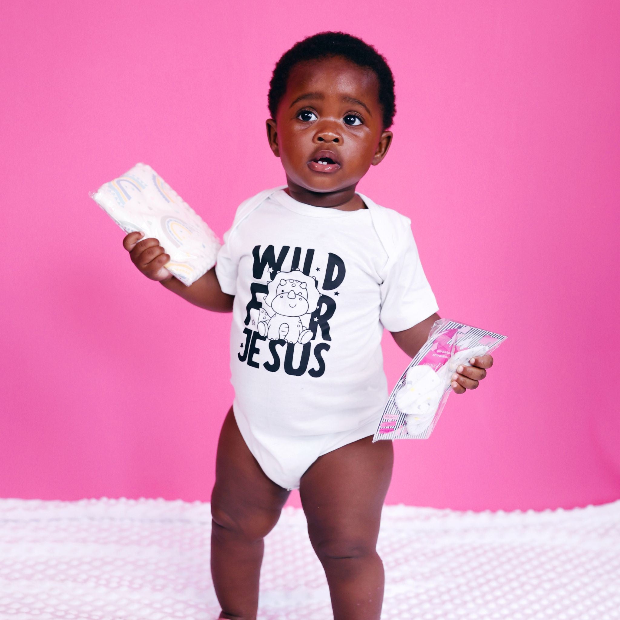 Wild for Jesus Baby Grow