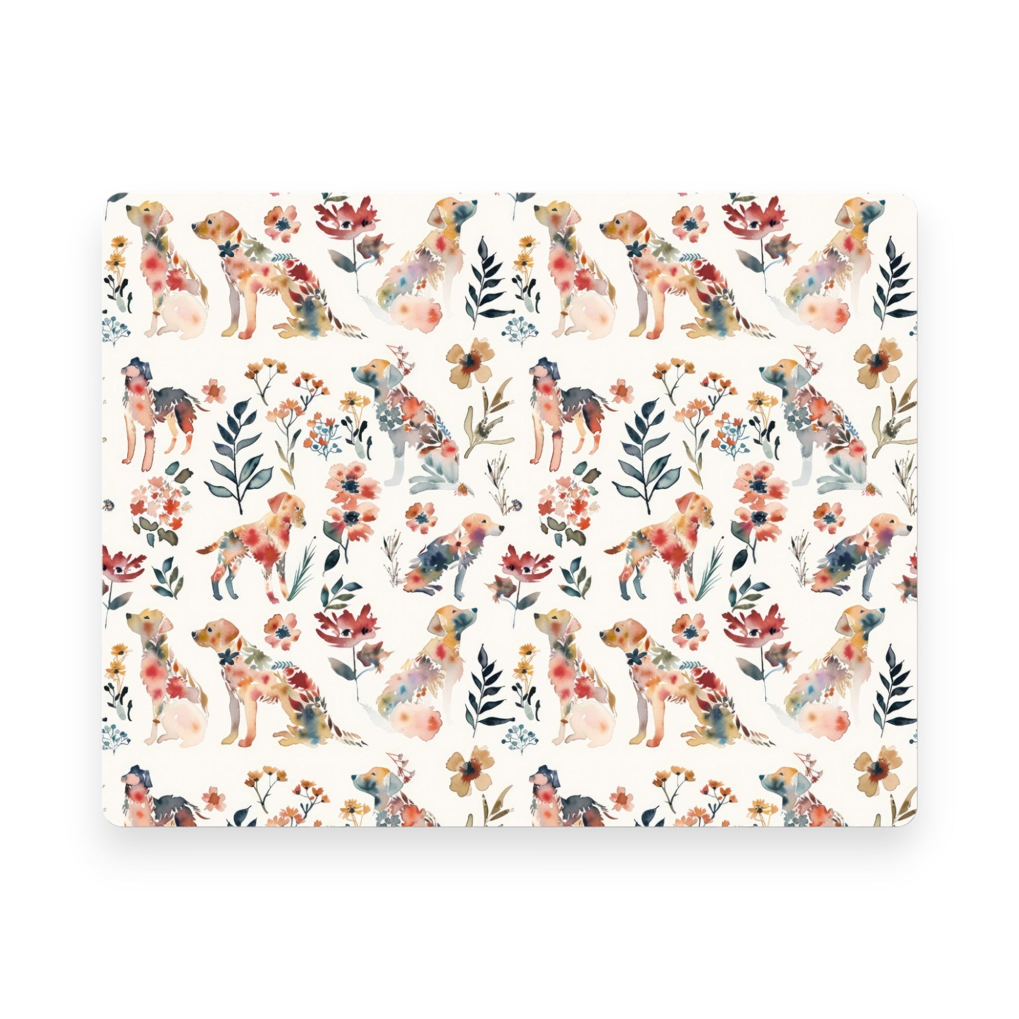 Woof and Watercolours Mousepad