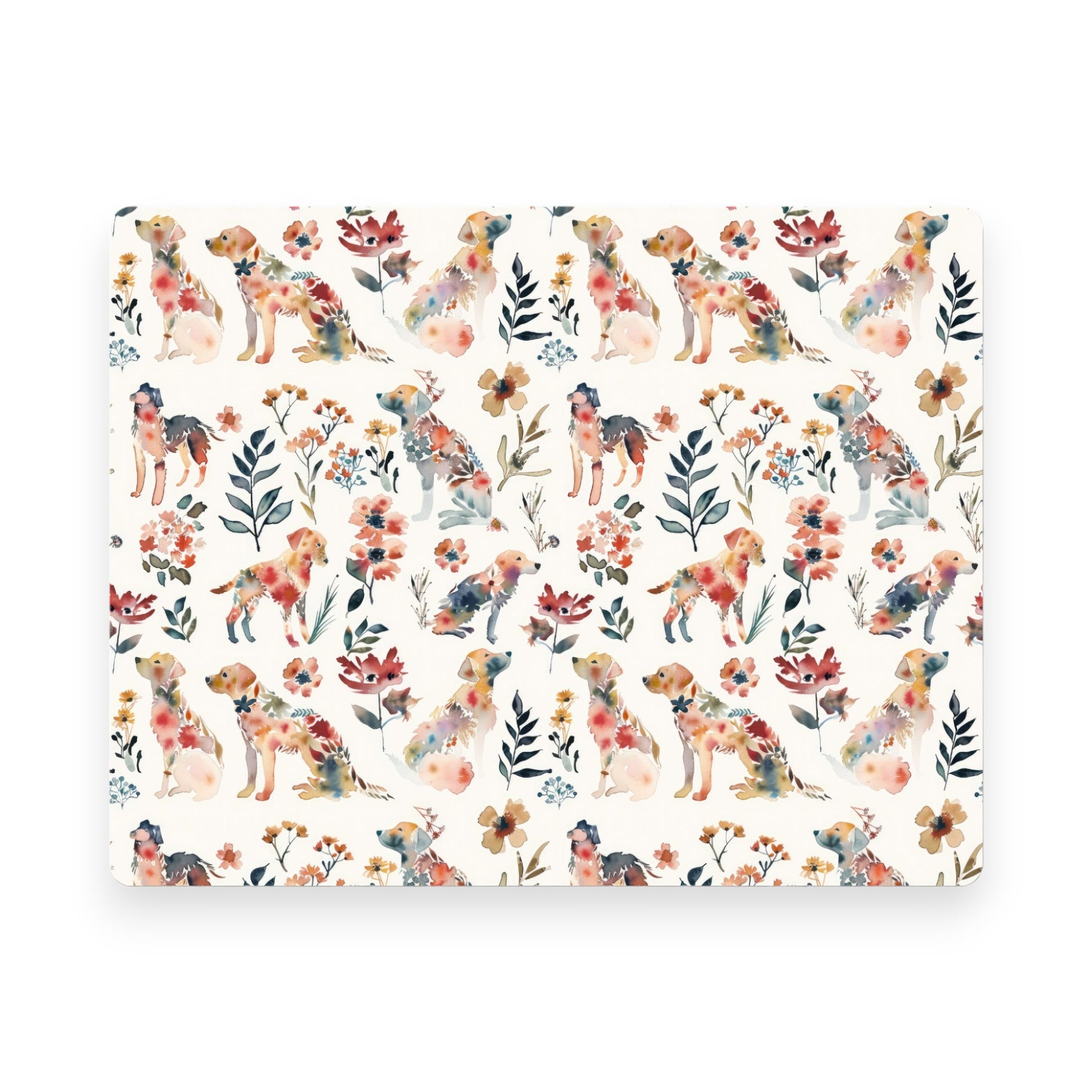 Woof and Watercolours Mousepad