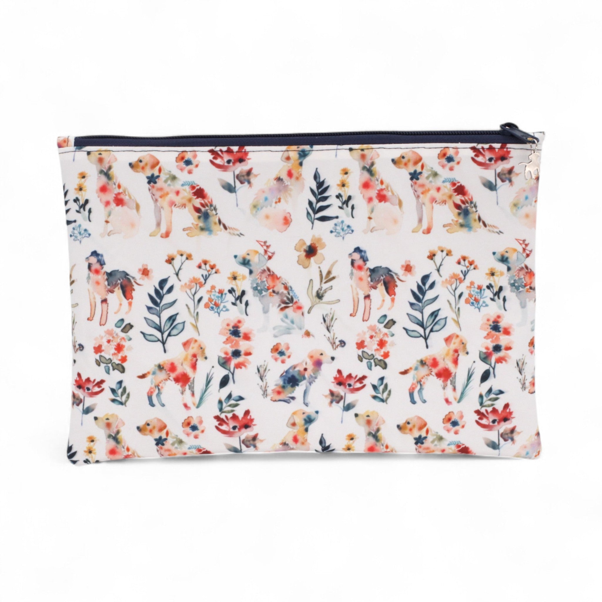 I-Woof kunye ne-Watercolor Makeup Bag