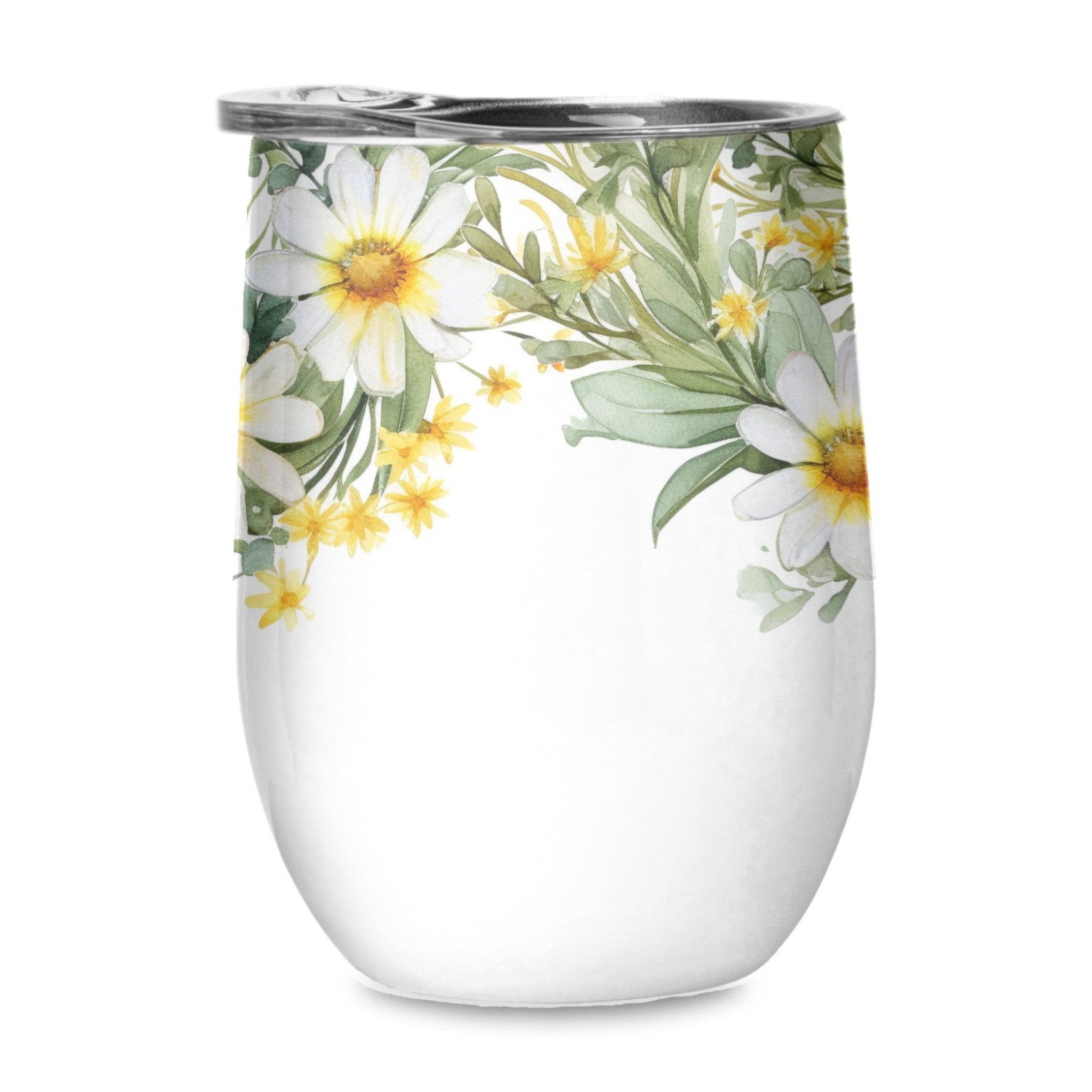 Yellow Daisy Gin Tumbler