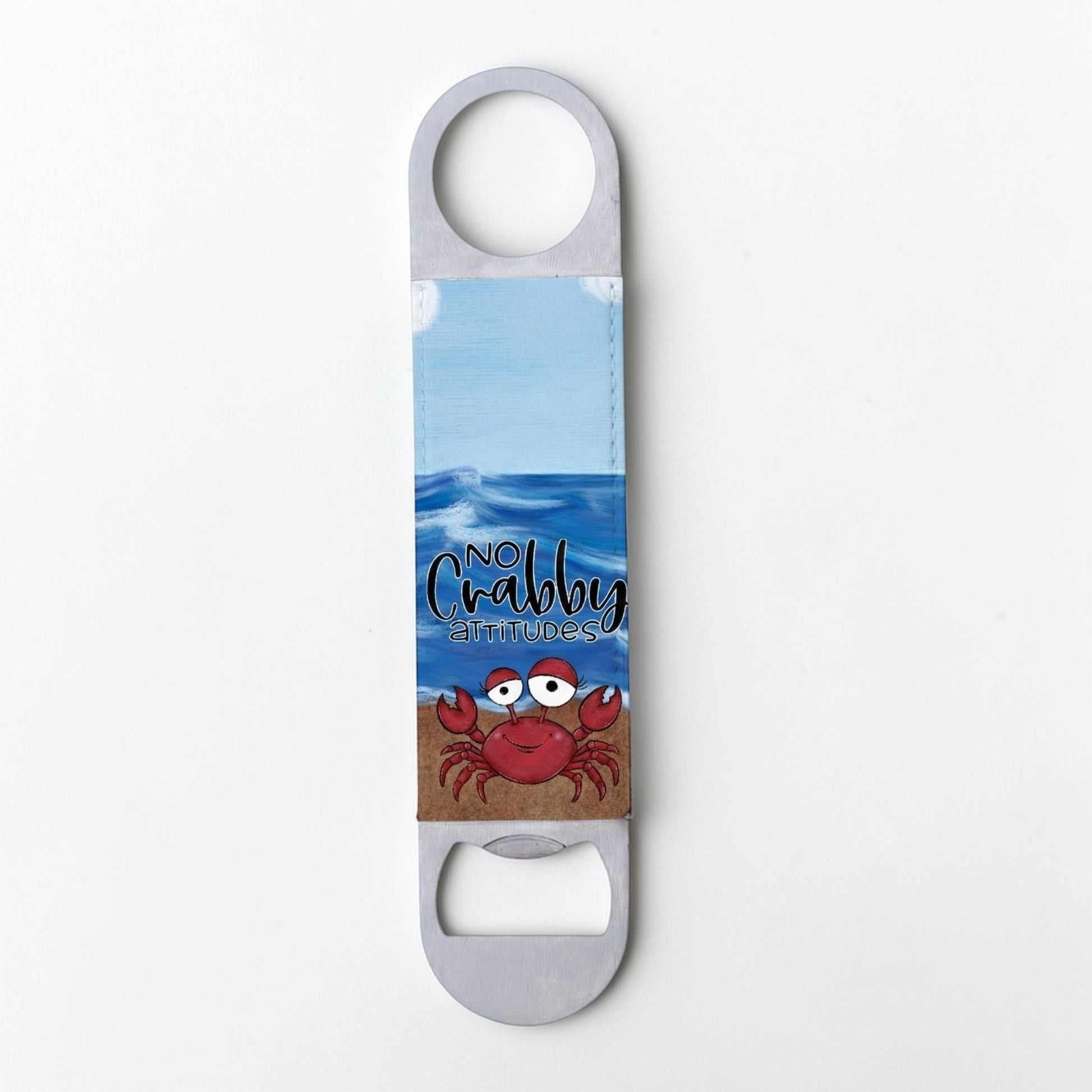 No Crabby Attitude Bottle Opener