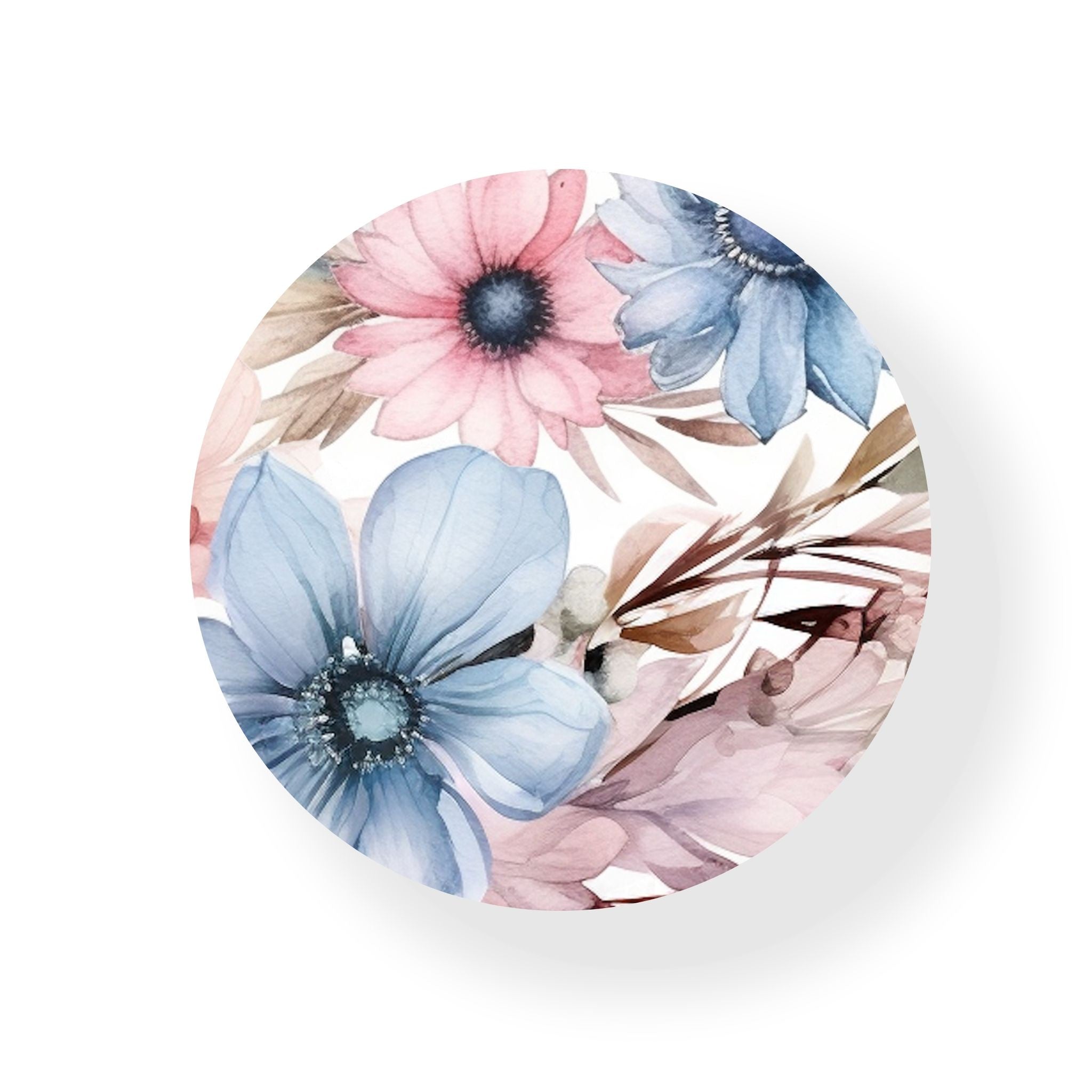 Pink Wreath Coaster