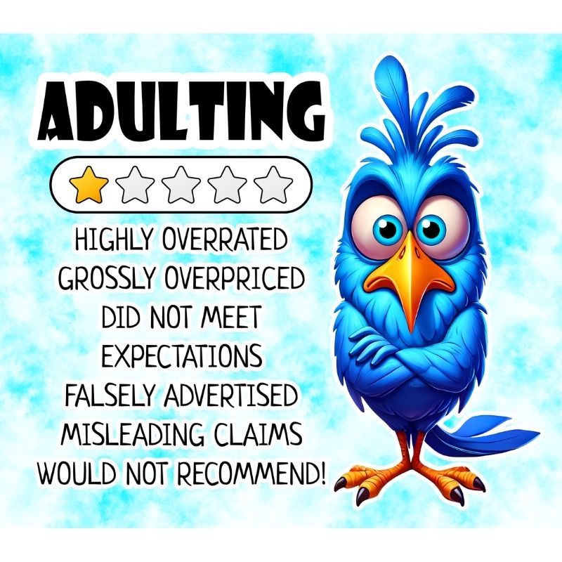 Adulting Tumbler
