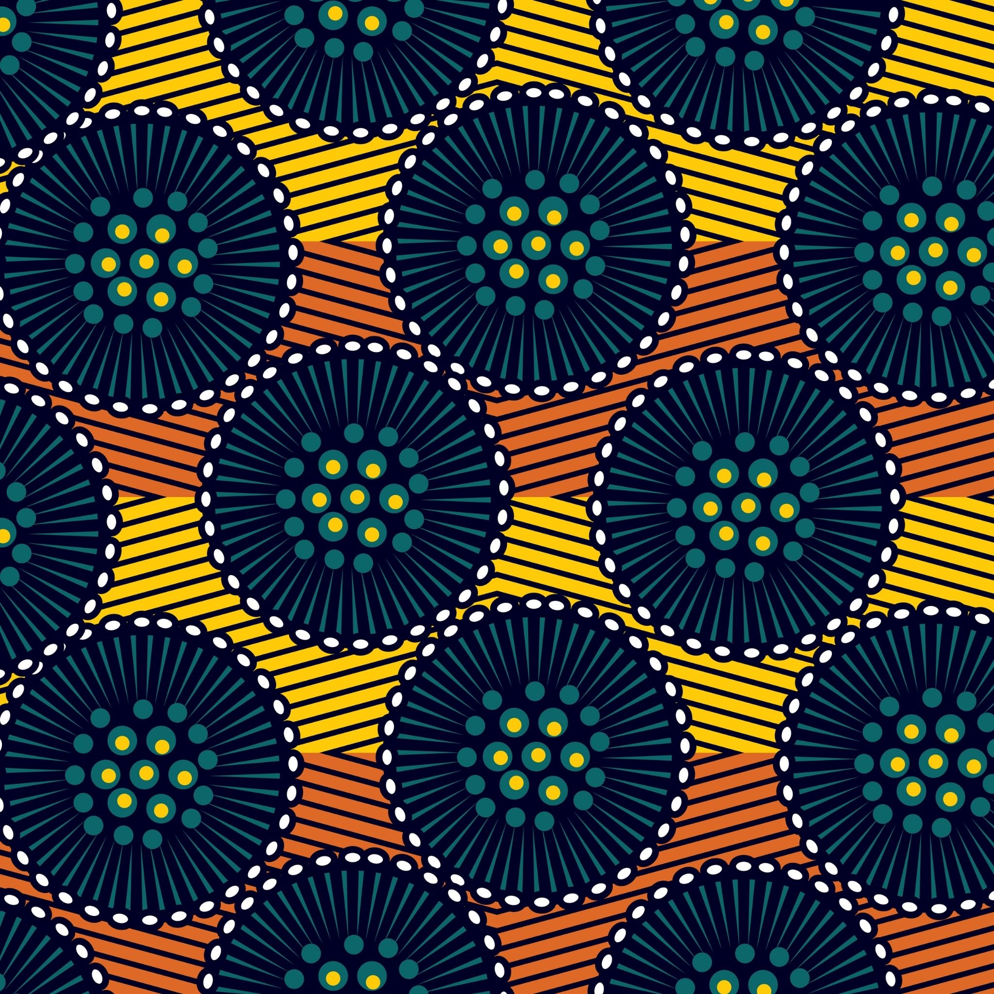 Circle African Tumbler
