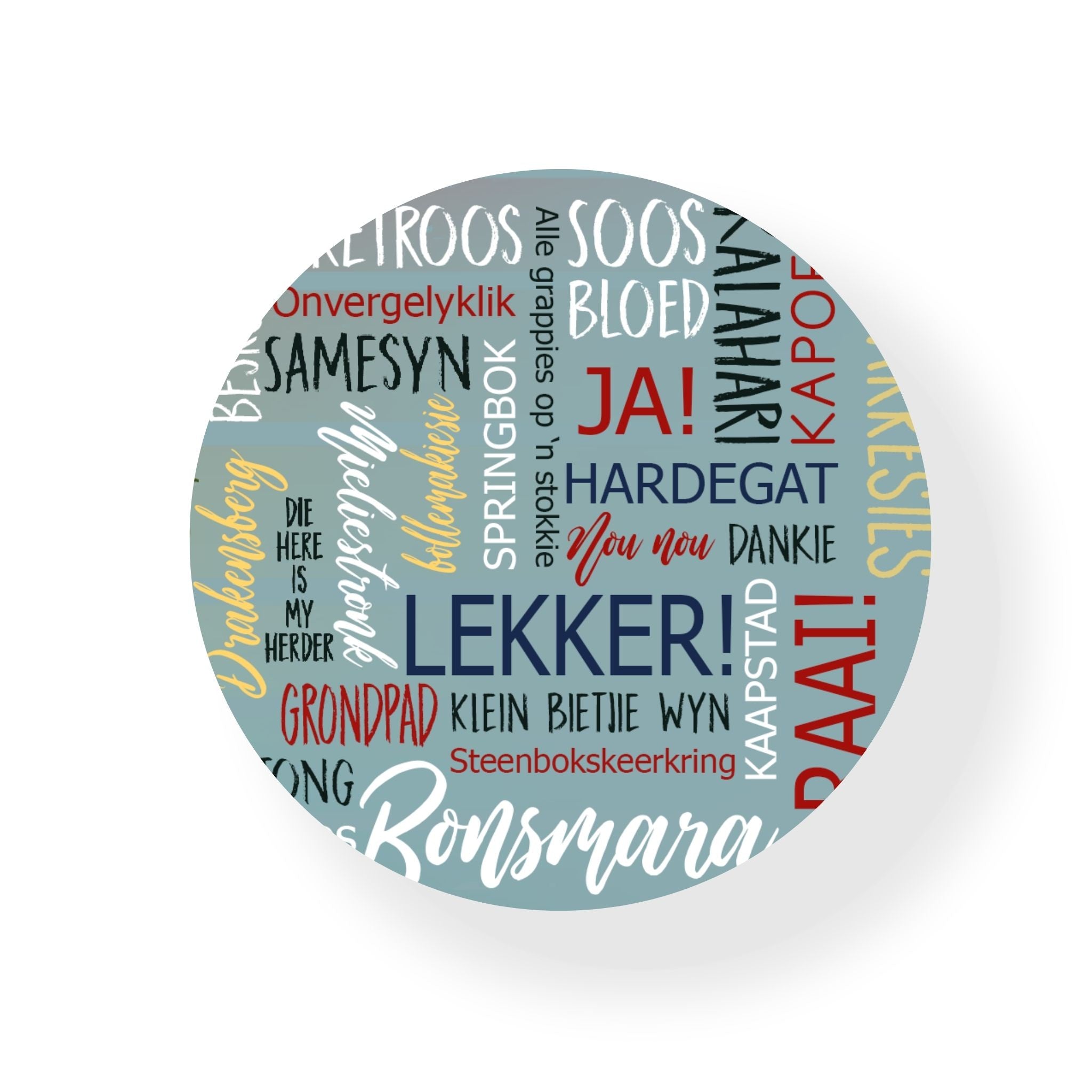 Afrikaans Coaster