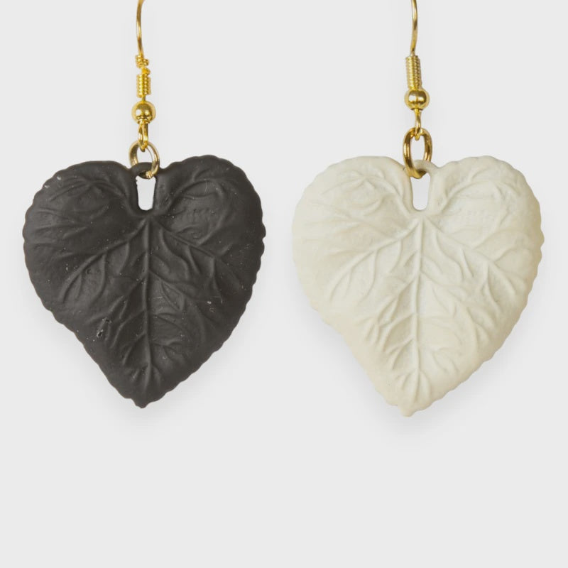Alloy Leaf Earrings