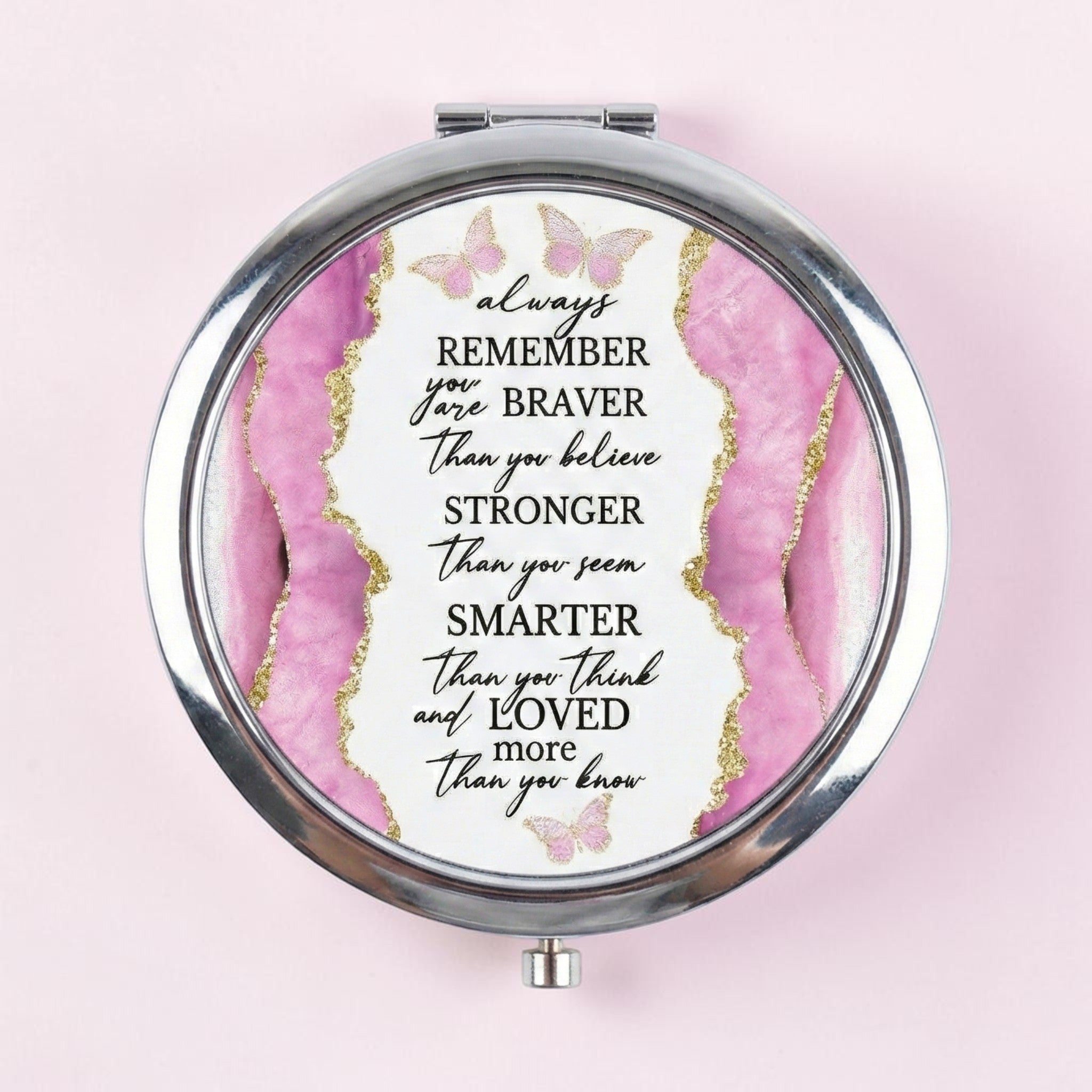 Always Remember Compact Mirror