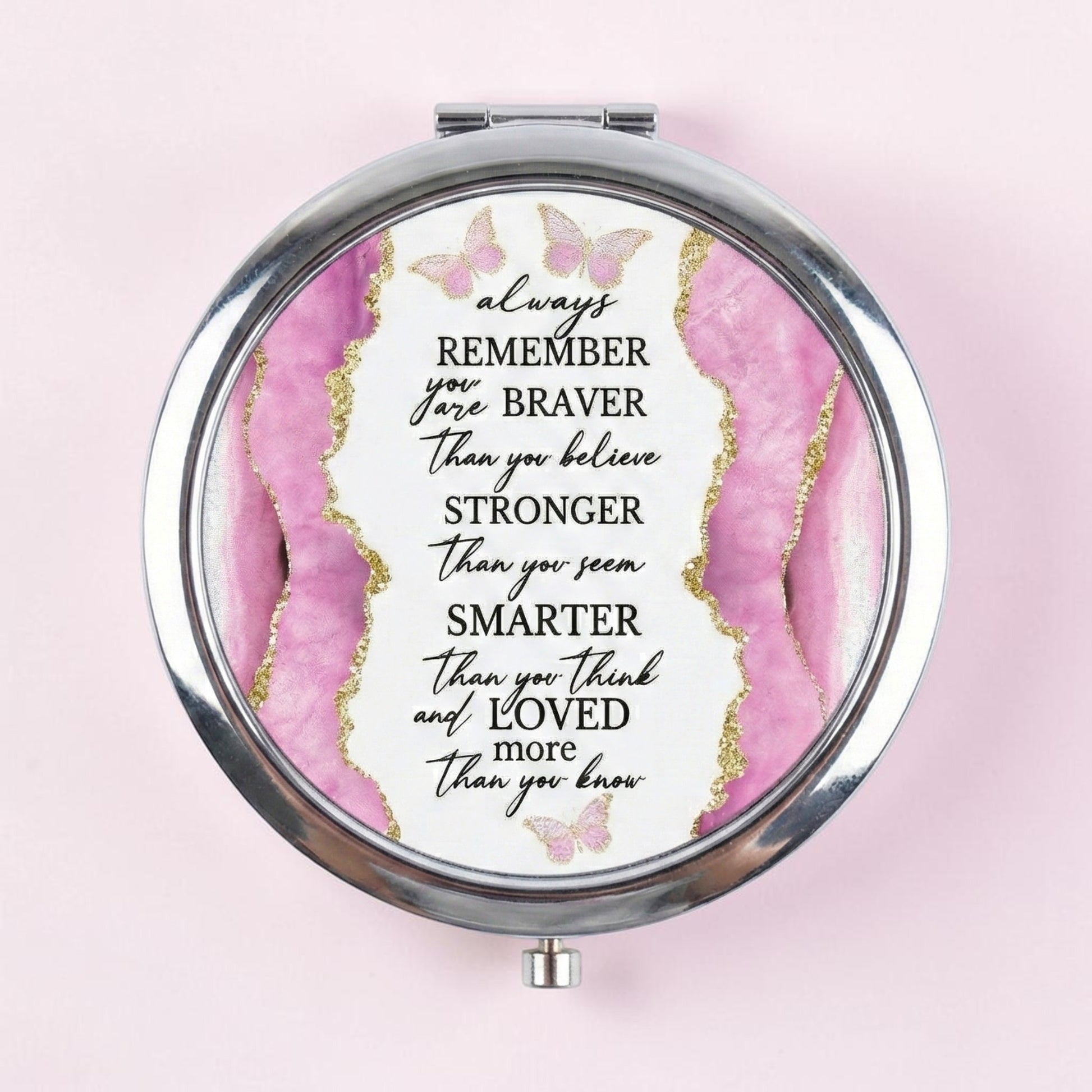Always Remember Compact Mirror