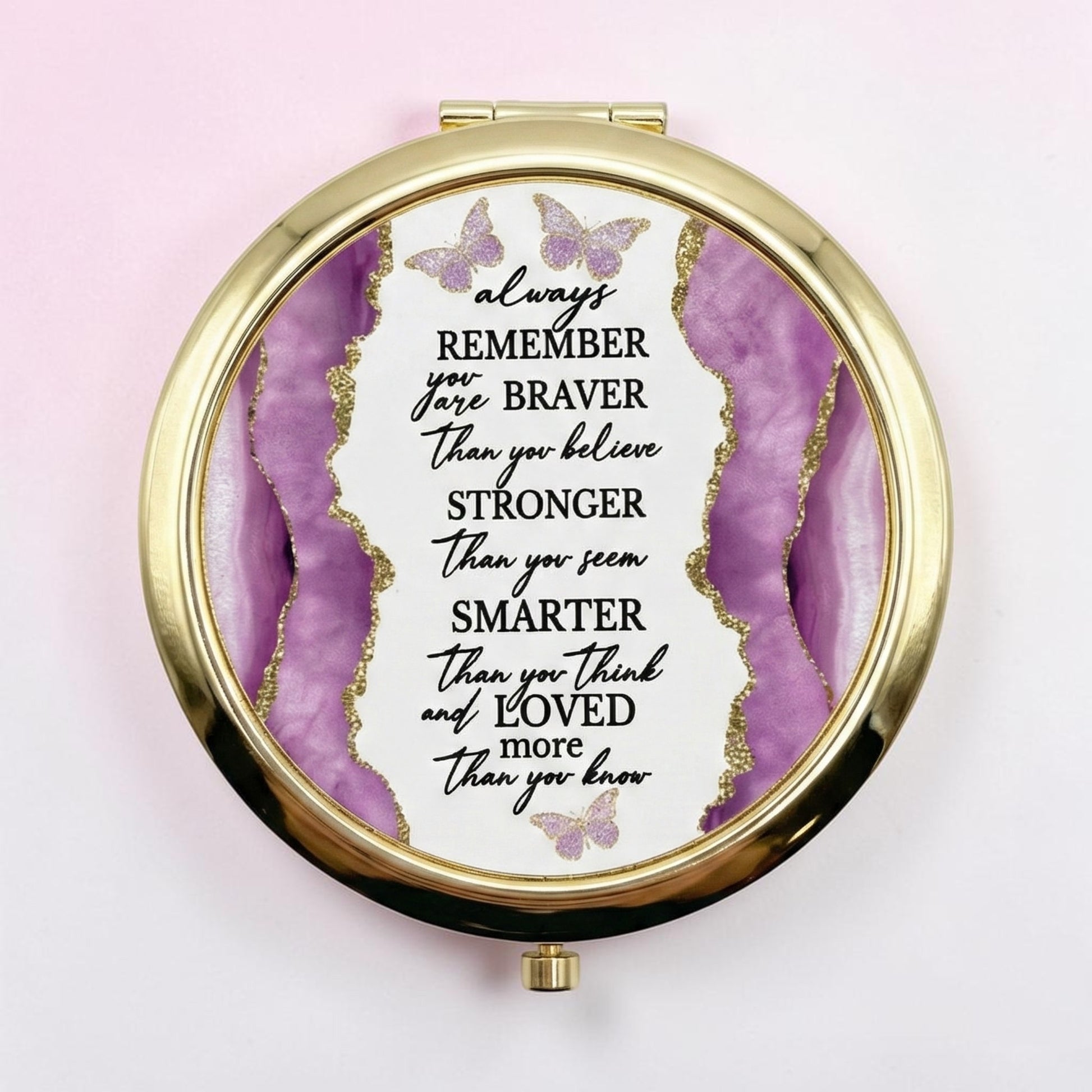Always Remember Compact Mirror
