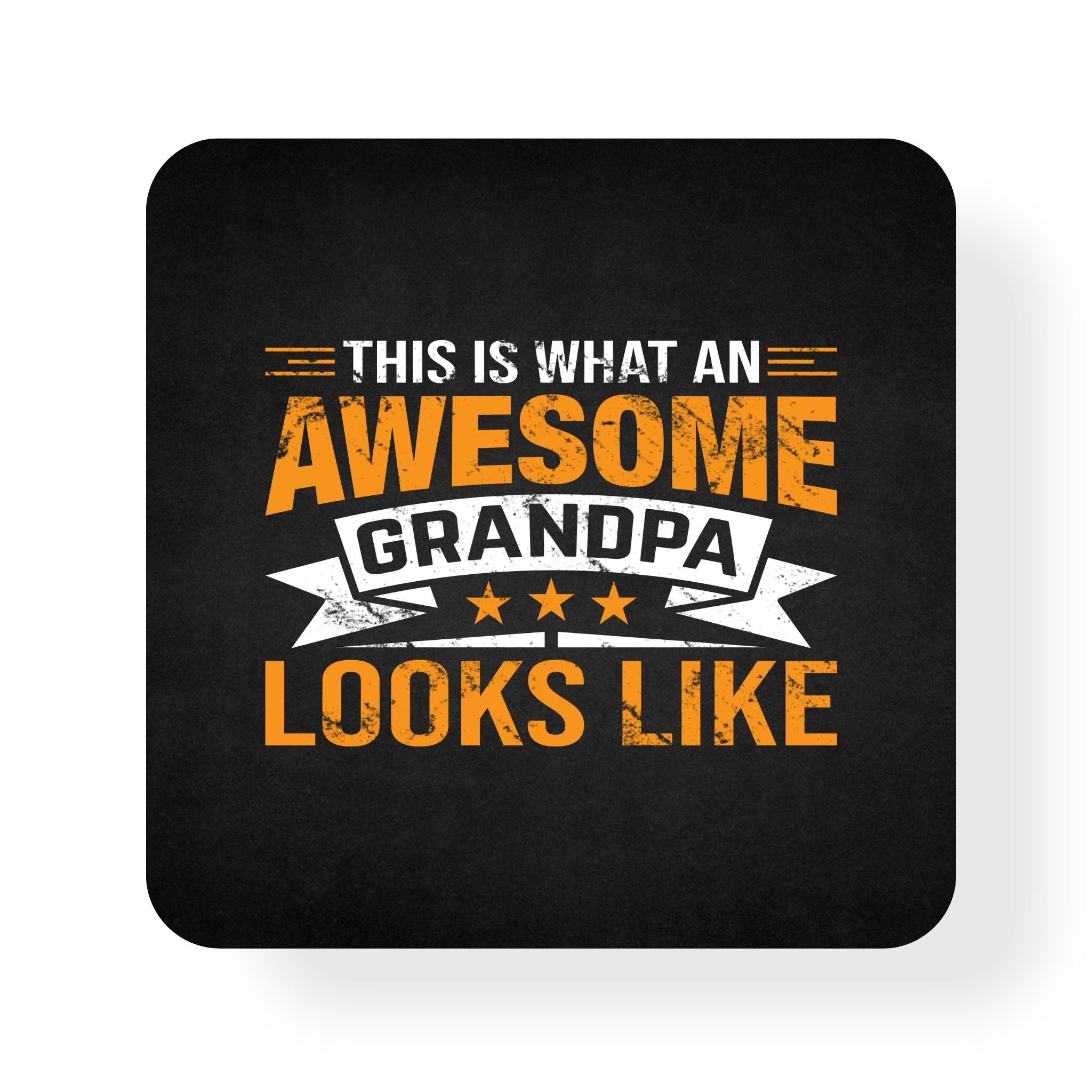 Awesome Grandpa Coaster