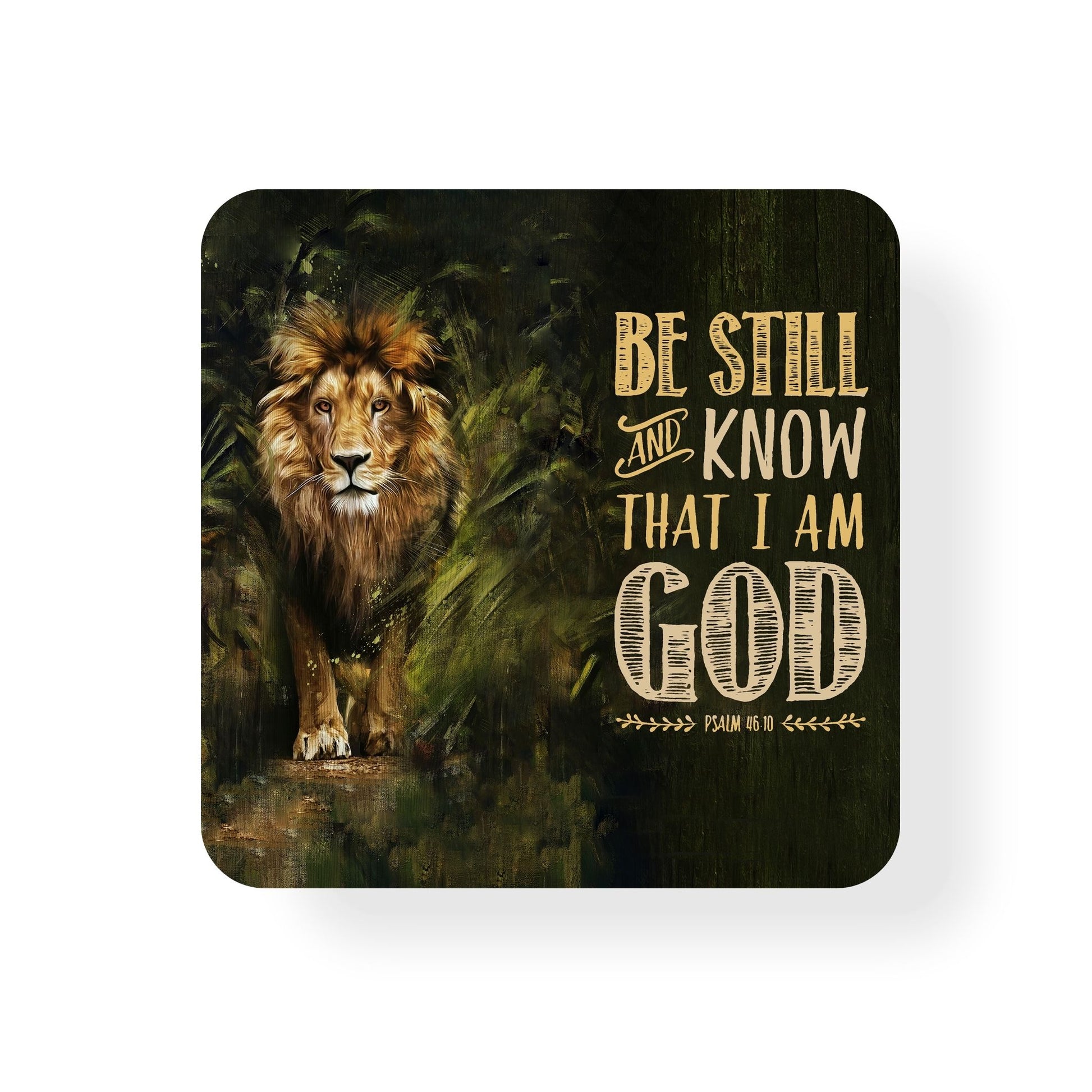 Be Still and Know Coaster