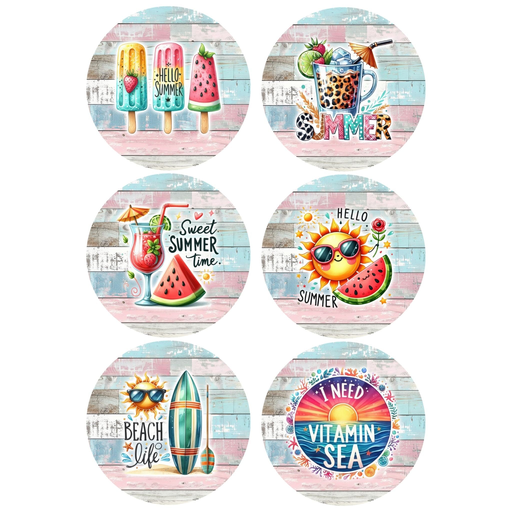 Summer Coaster Set