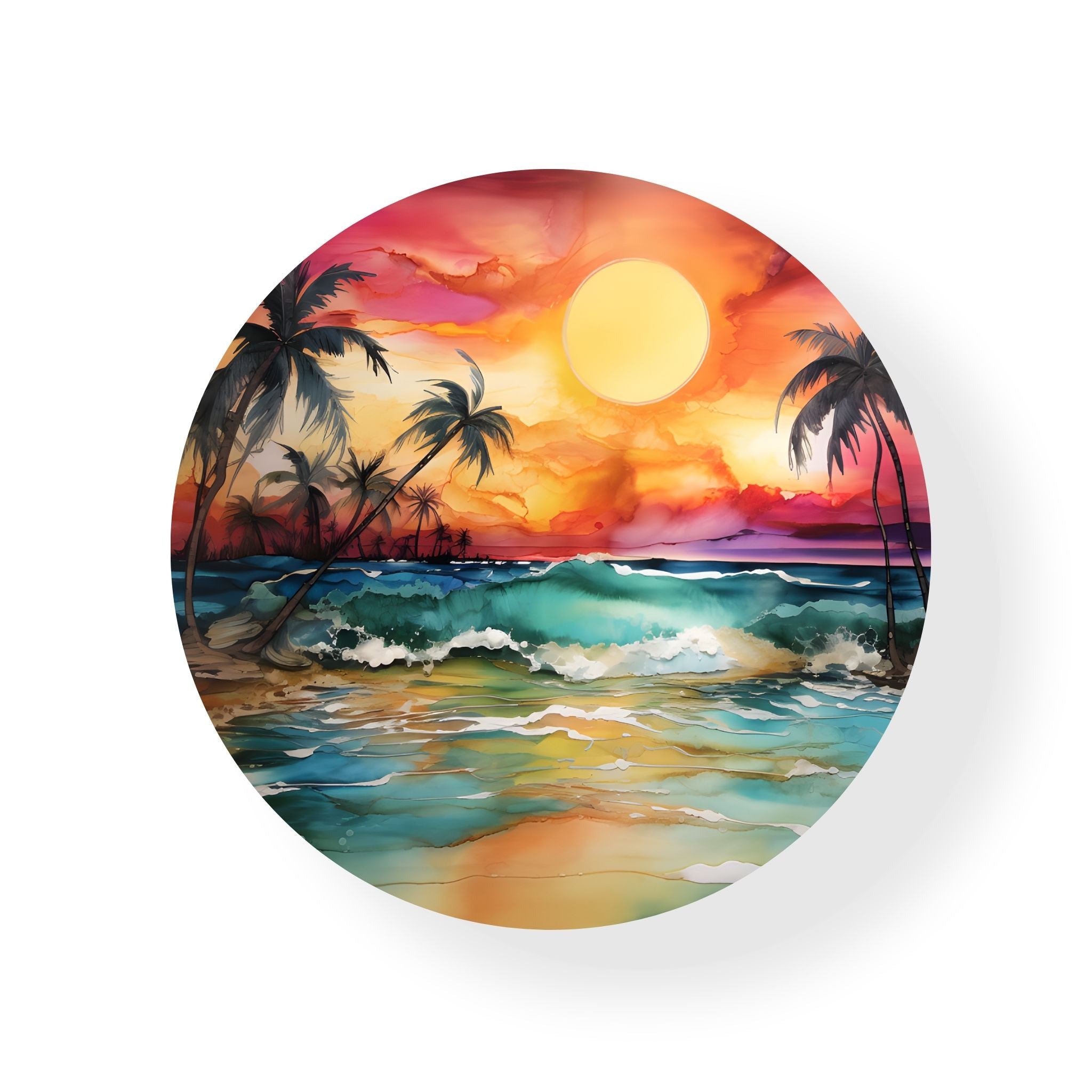 Beach Sunset Coaster