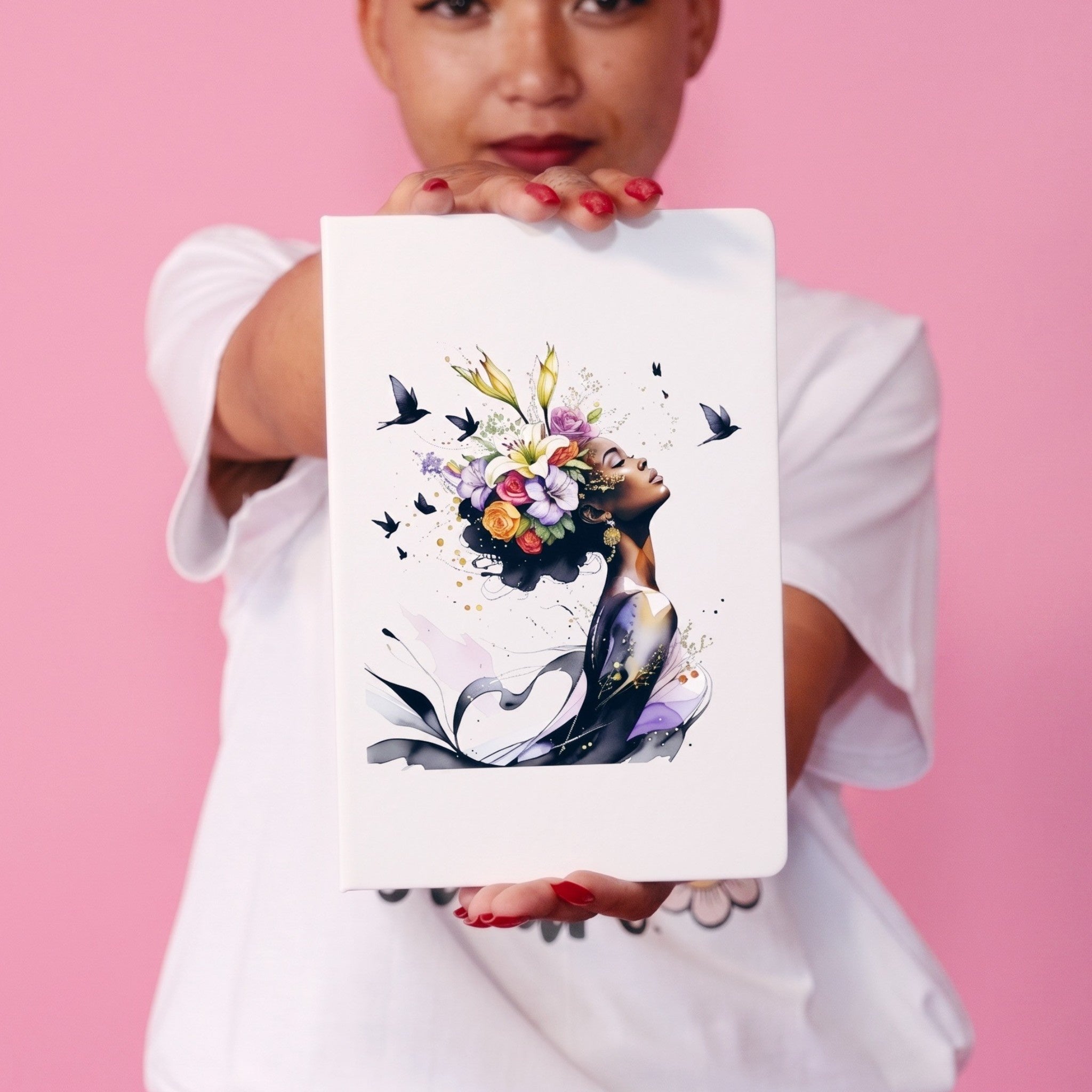 Beautiful Lady Notebook
