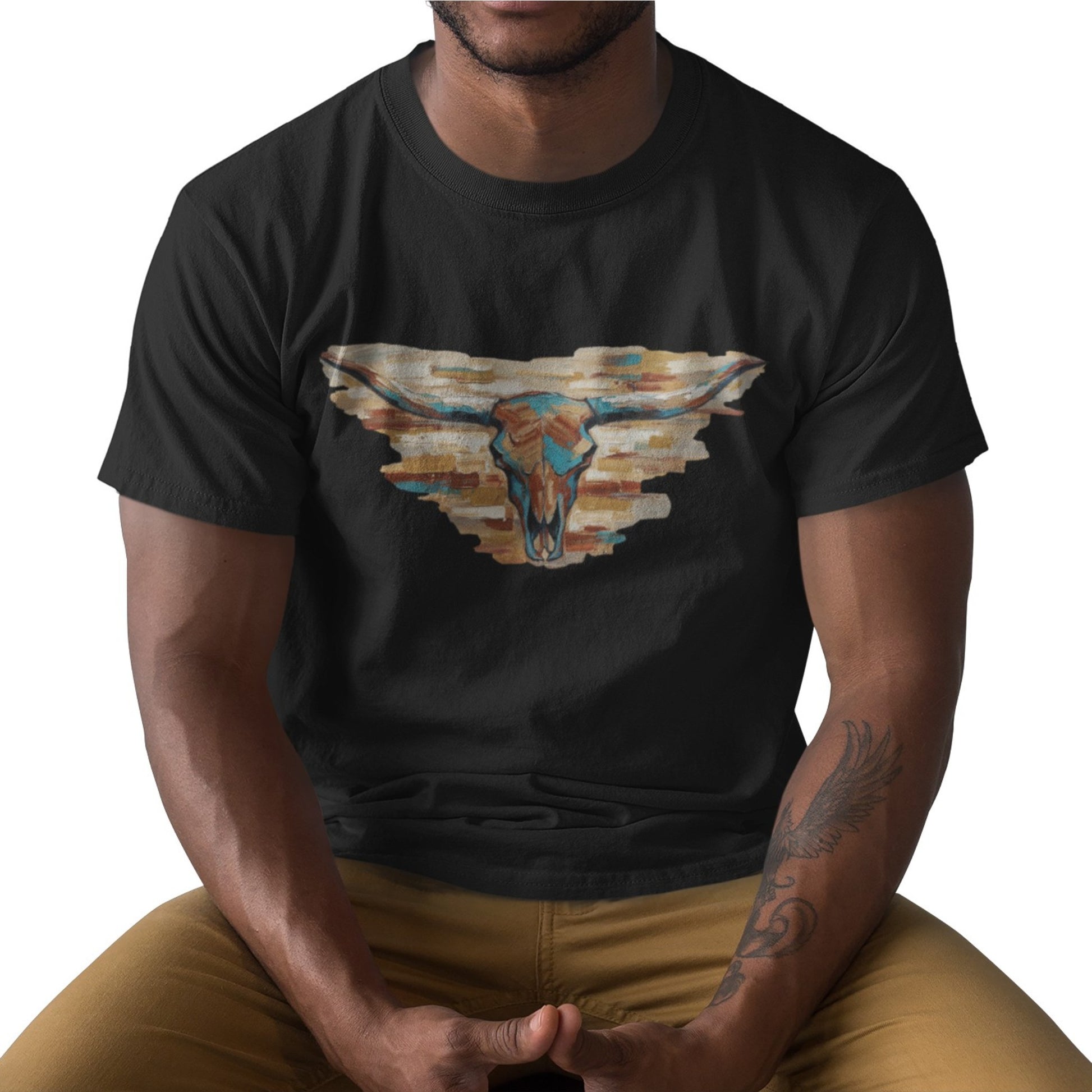 Brown Longhorn T-Shirt
