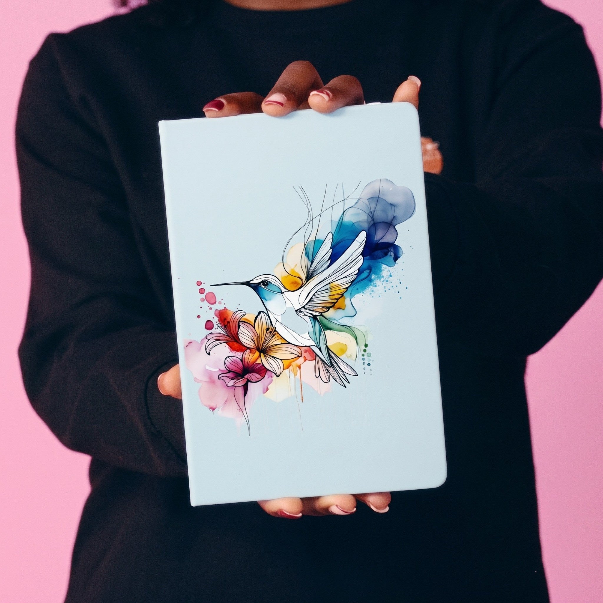 Blue Hummingbird Notebook