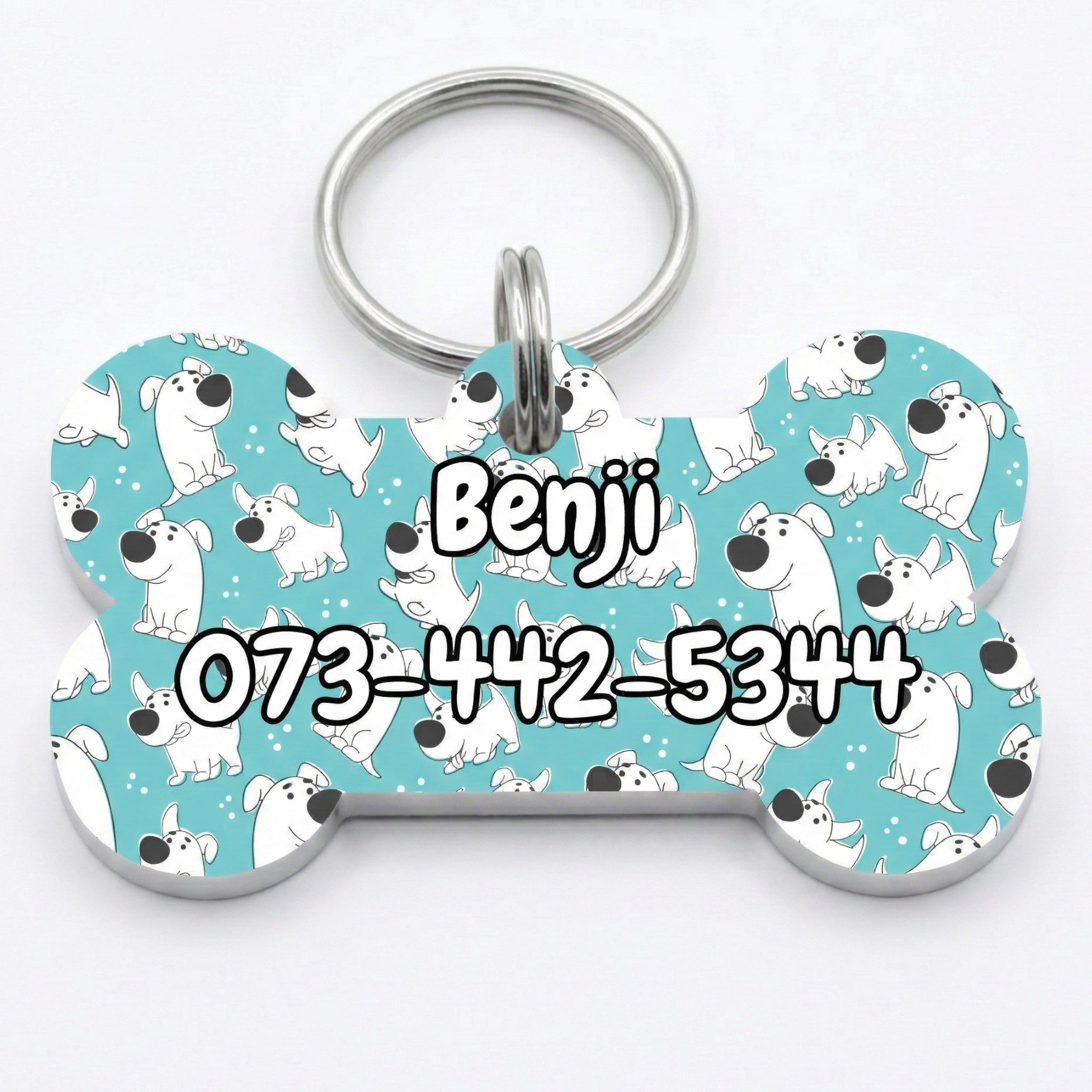 Toon Tail Pet Tag