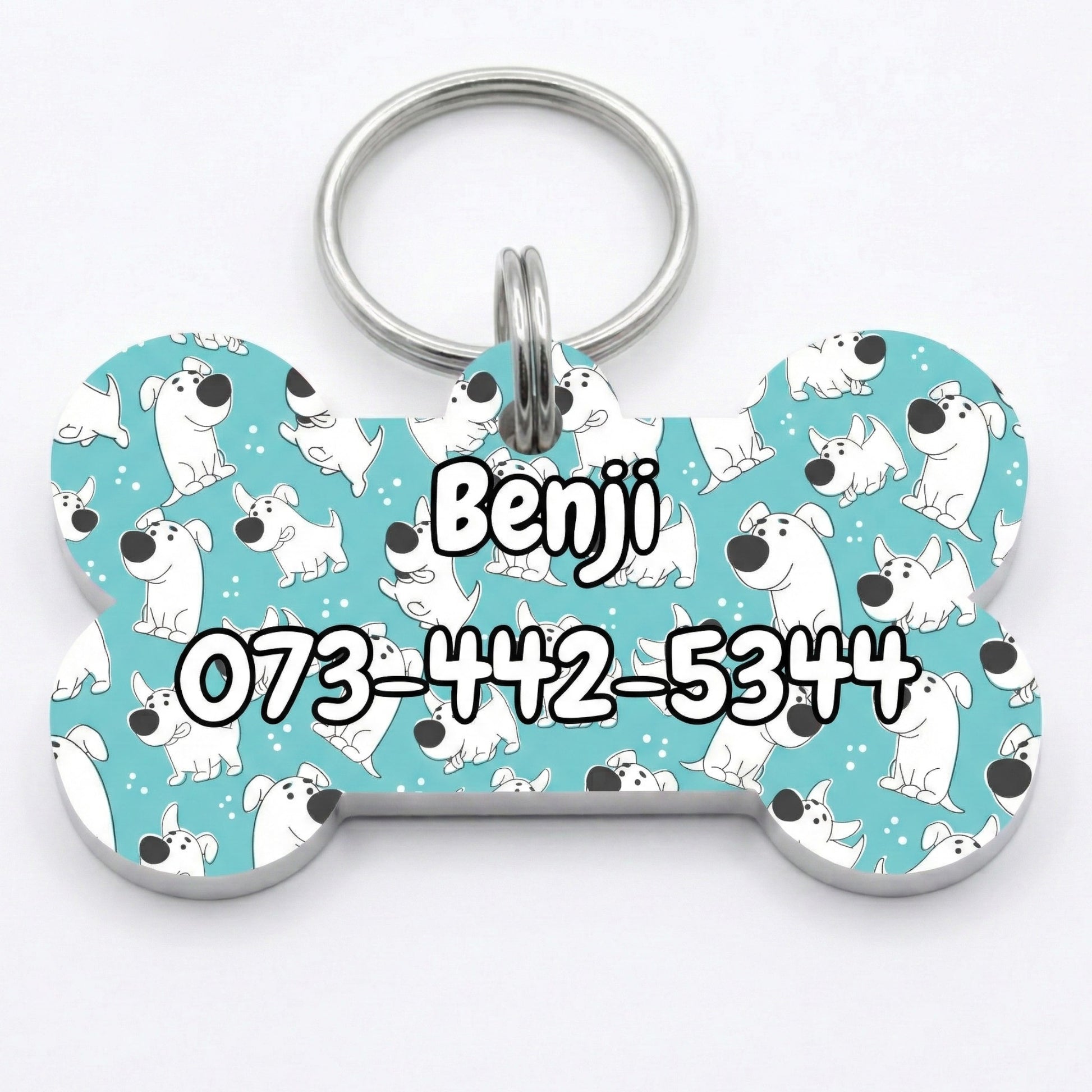 Toon Tail Pet Tag