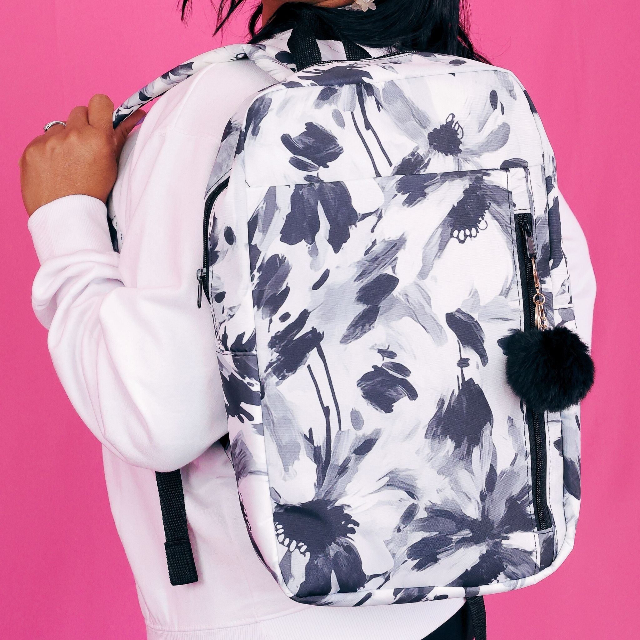 Bold Blooms Laptop Bag