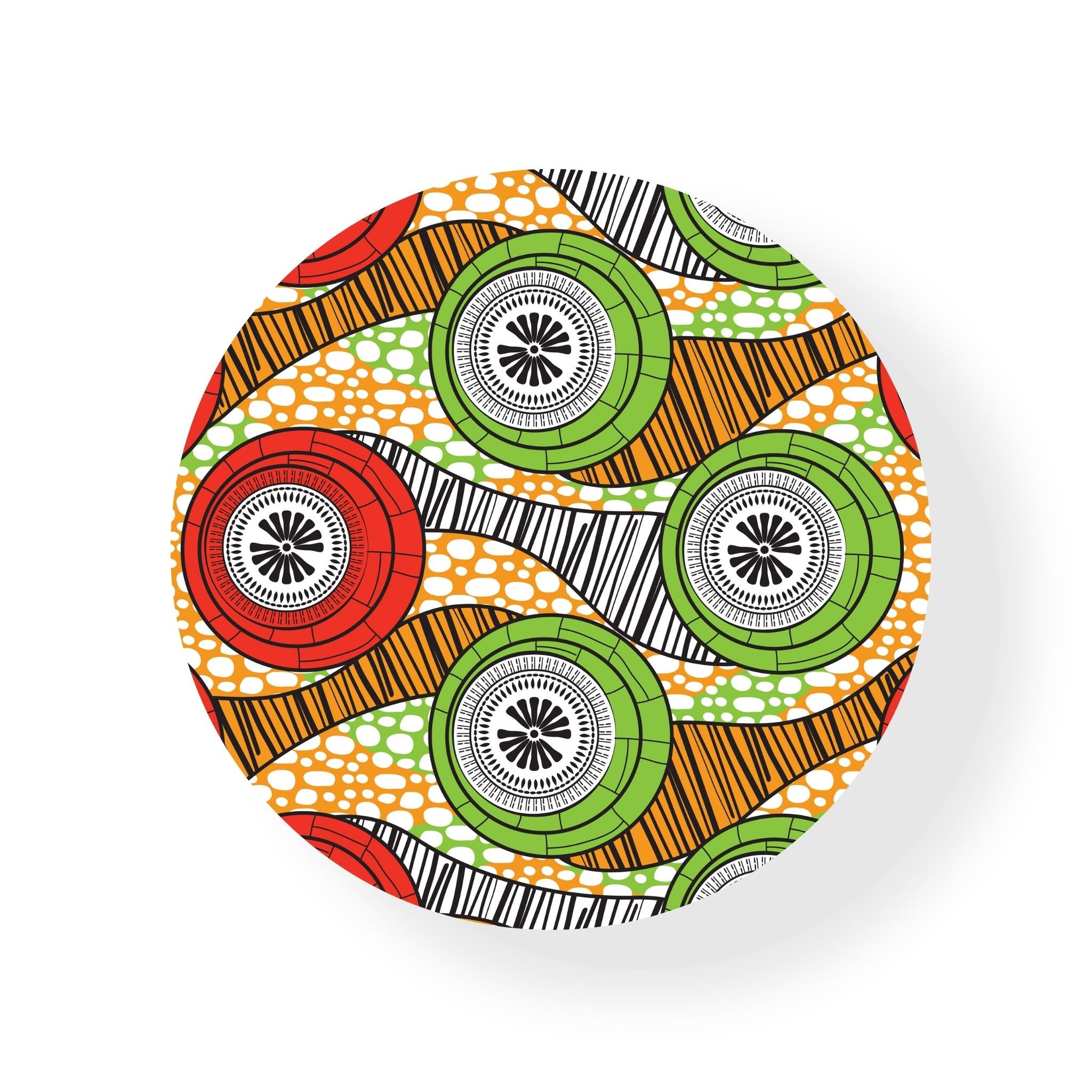 Bright African Coaster