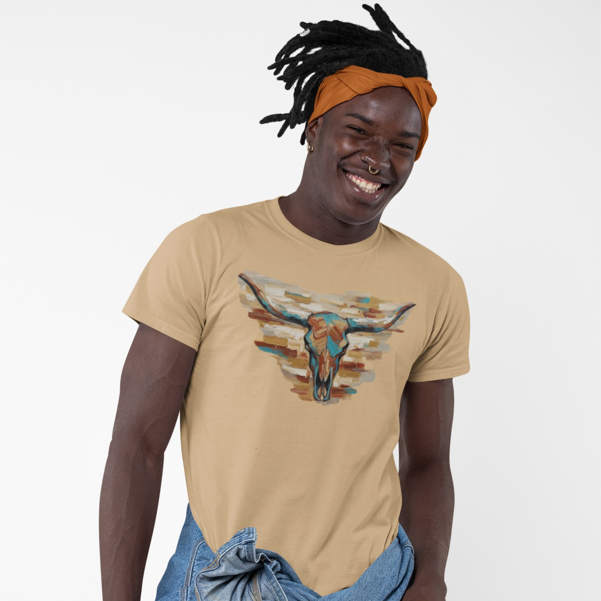Brown Longhorn T-Shirt
