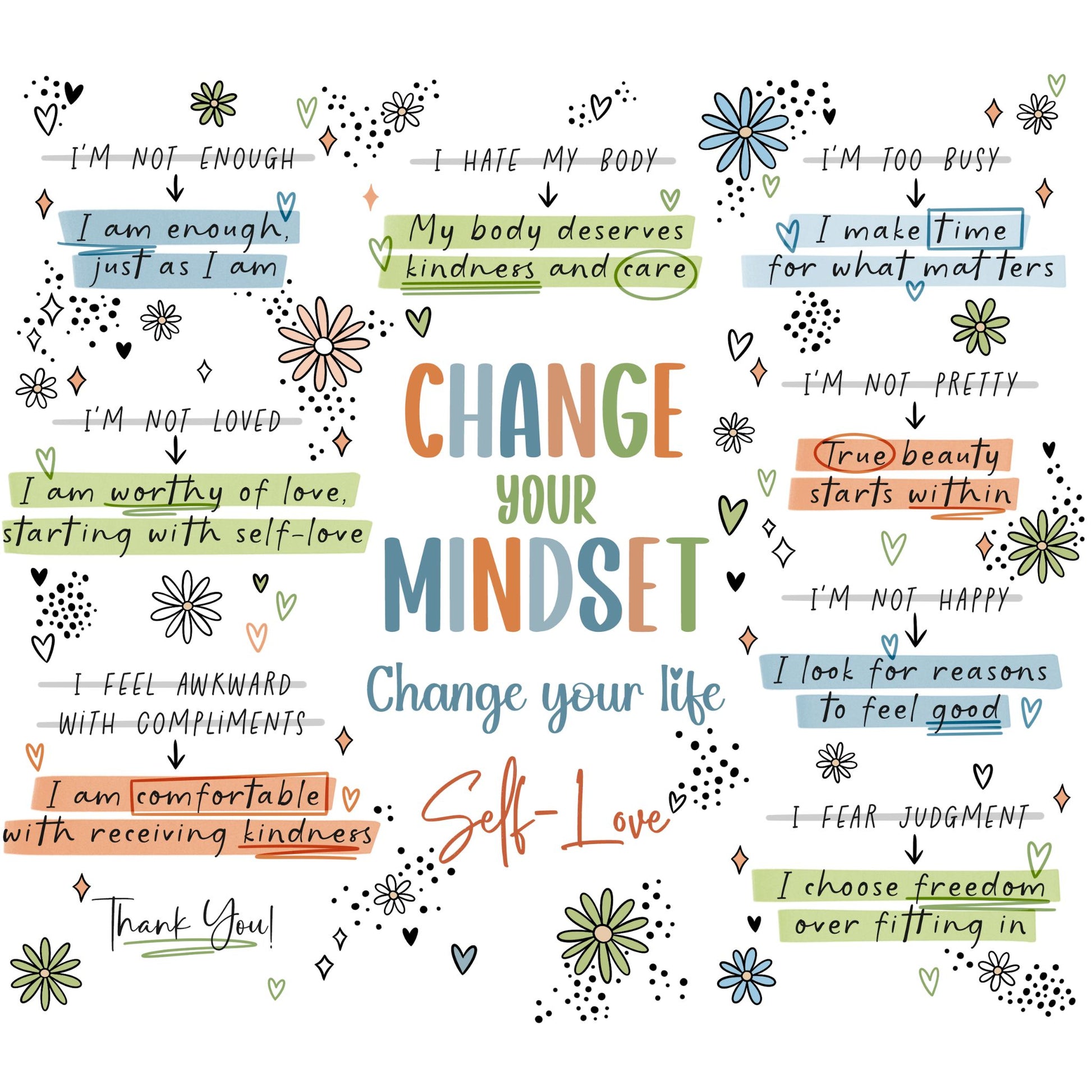 Change Your Mindset Tumbler